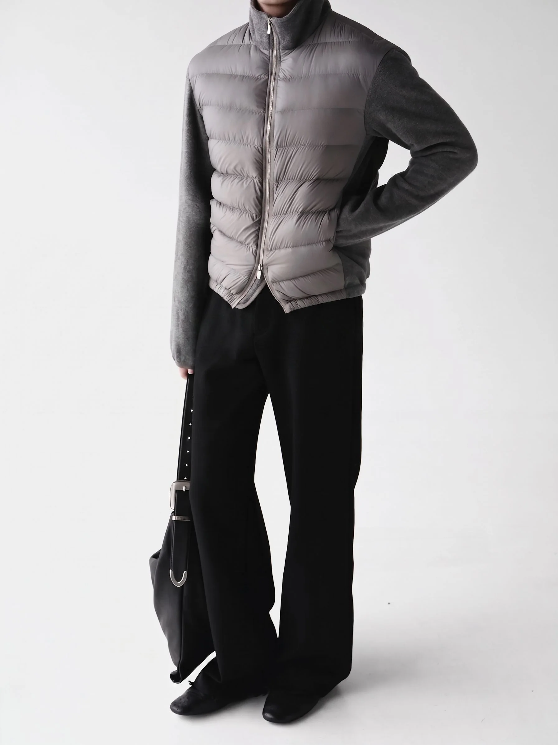 Quilted Hybrid Jacket - Image 5