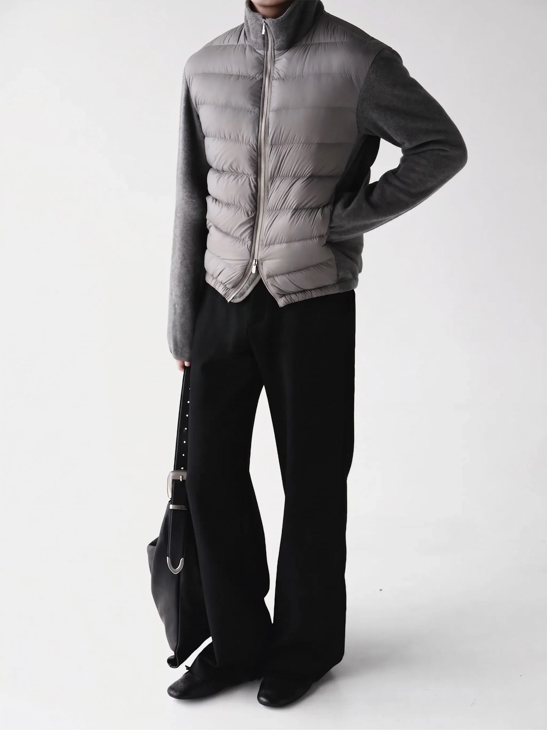 Quilted Hybrid Jacket - Image 7