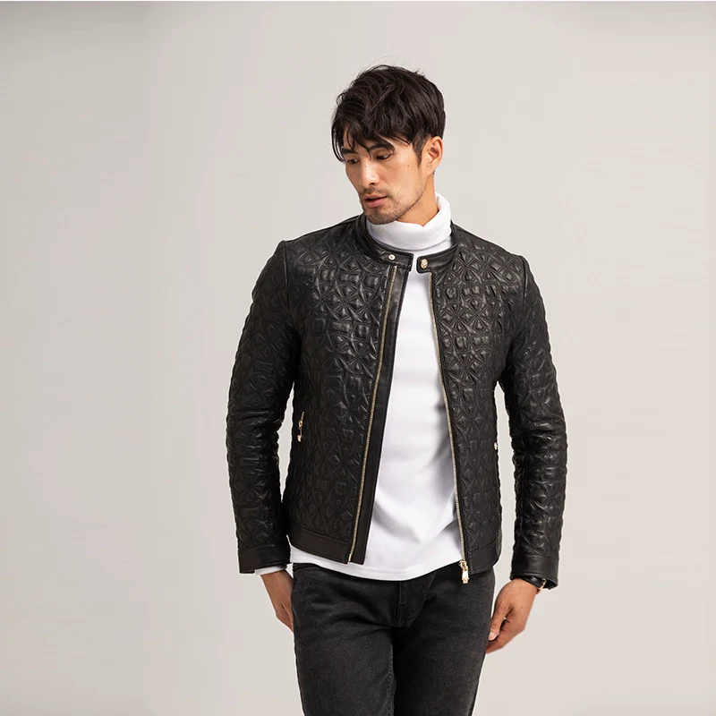 Quilted Lambskin Moto Jacket - Image 2