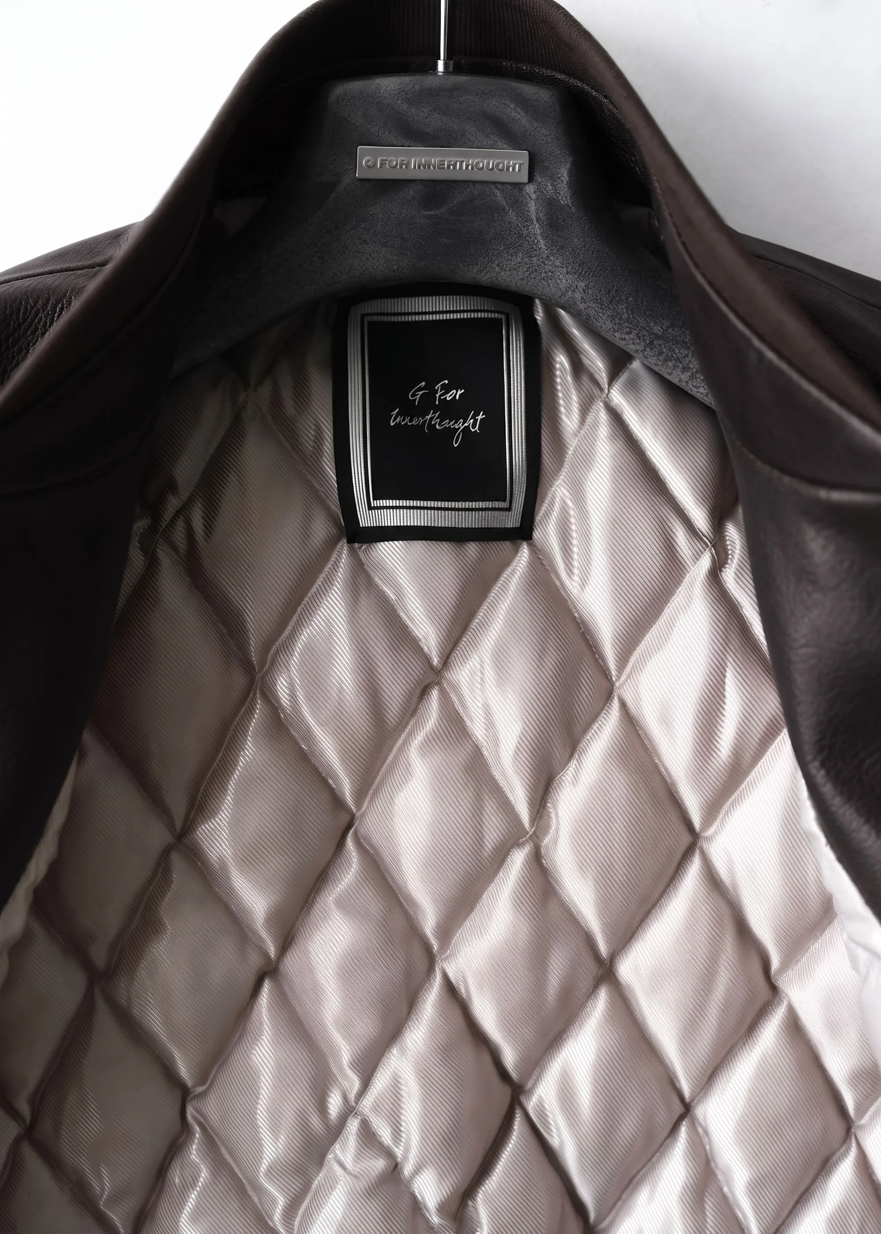 Quilted Leather Bomber - Image 6