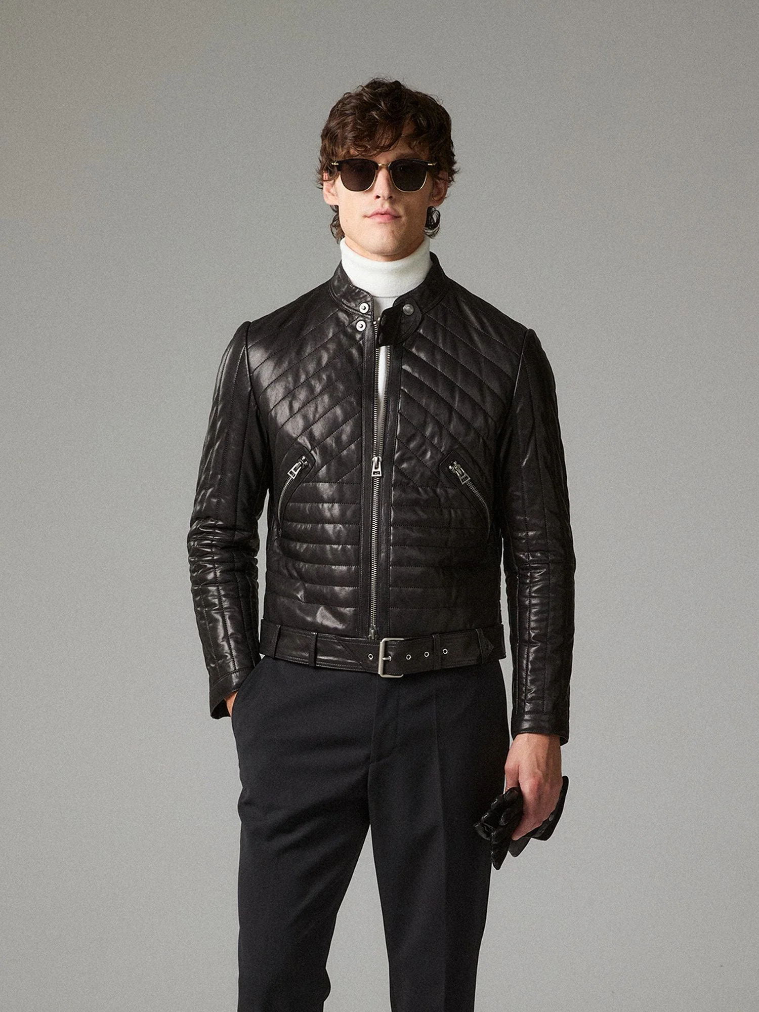 Quilted Moto Jacket - Image 2