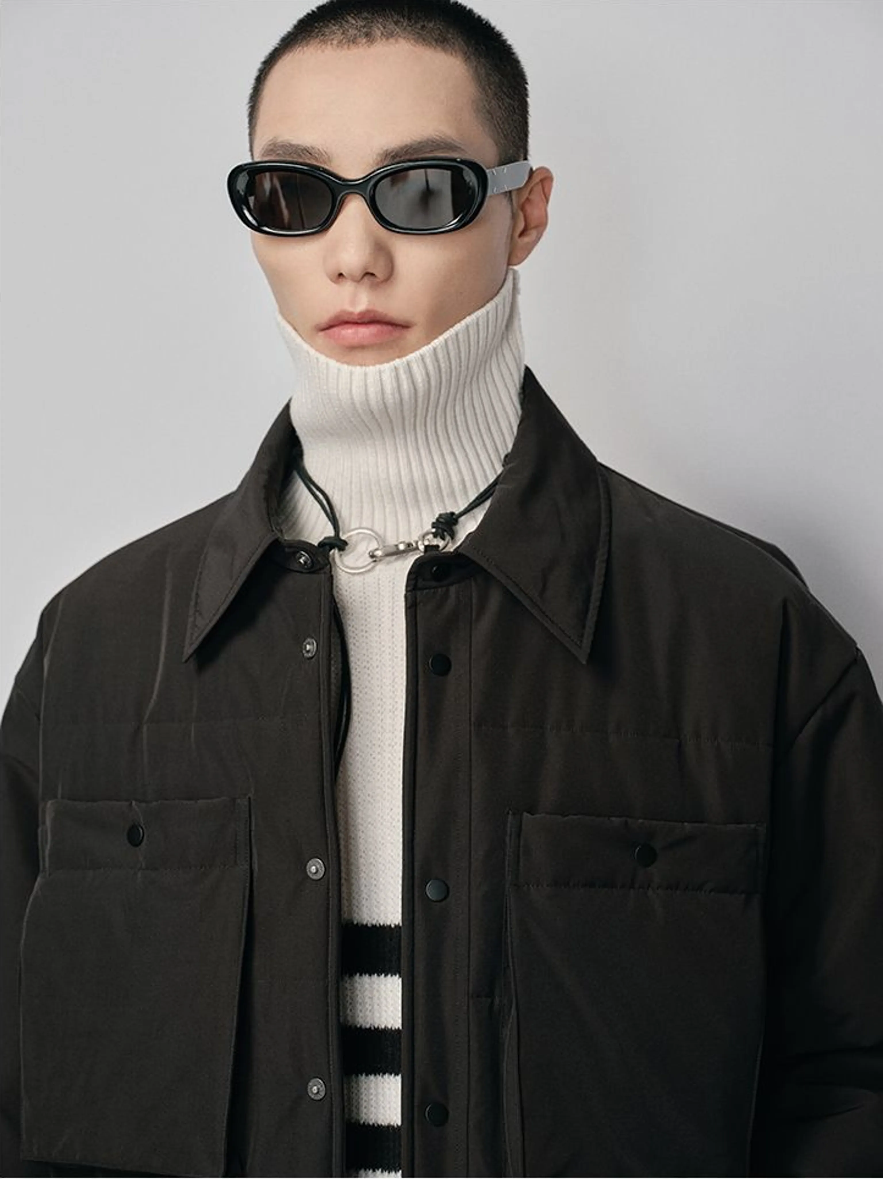 Quilted Overshirt Jacket - Image 5
