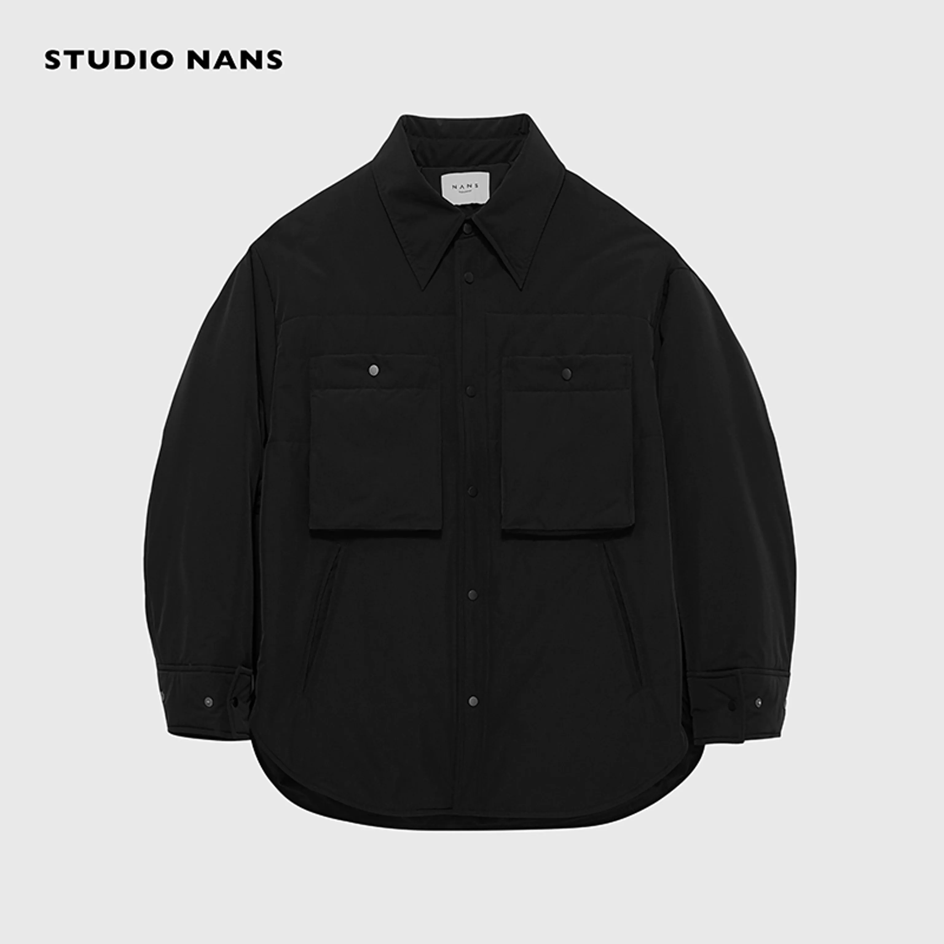 Quilted Overshirt Jacket - Image 6