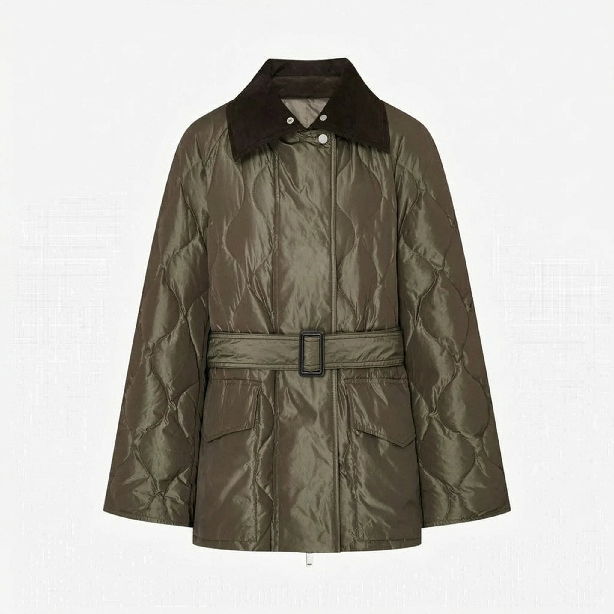 Quilted Puffer Jacket - Image 4