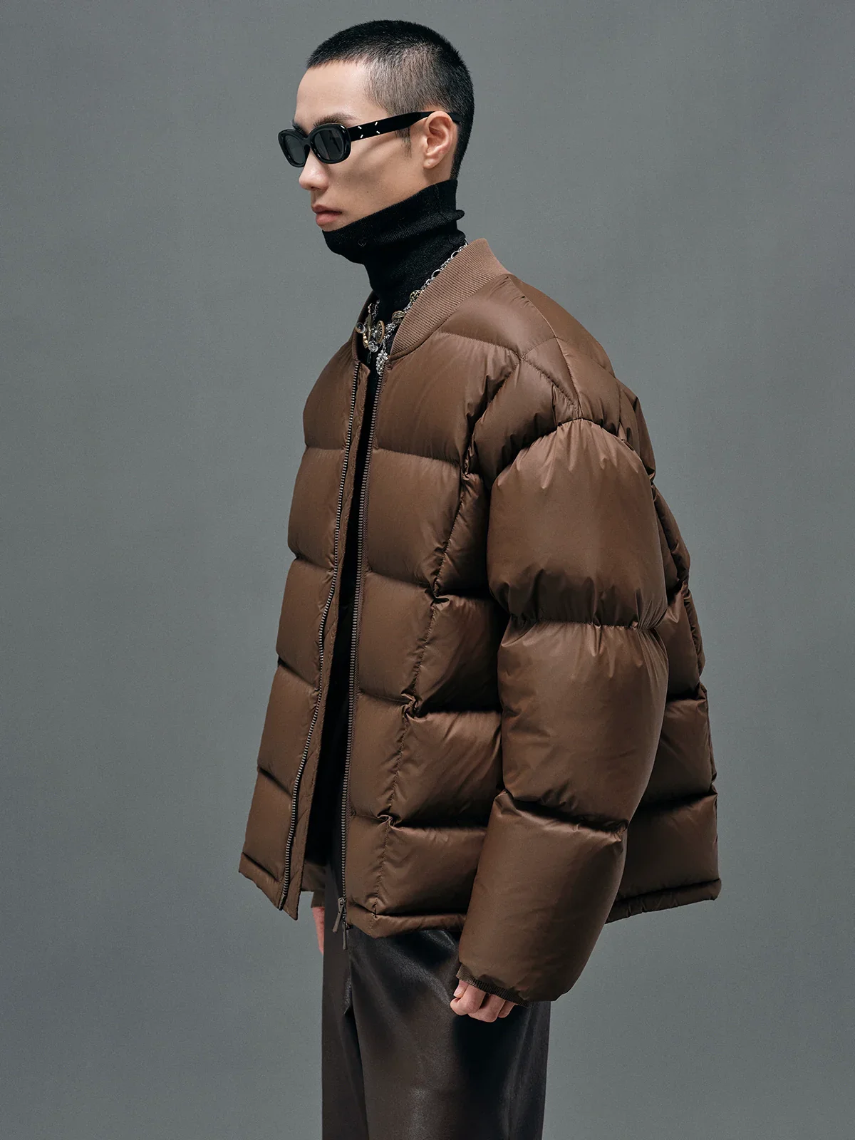 Quilted Puffer Jacket - Image 2