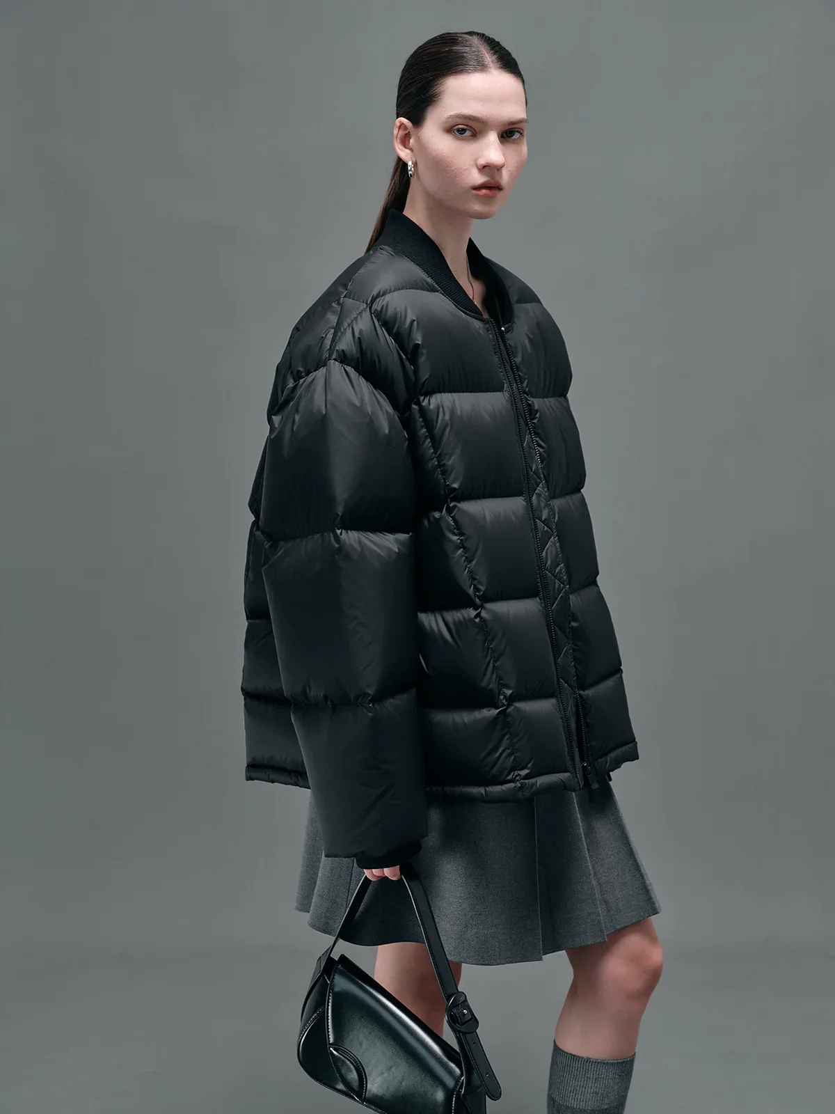 Quilted Puffer Jacket - Image 4