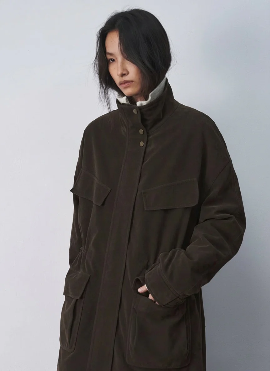 Quilted Utility Parka