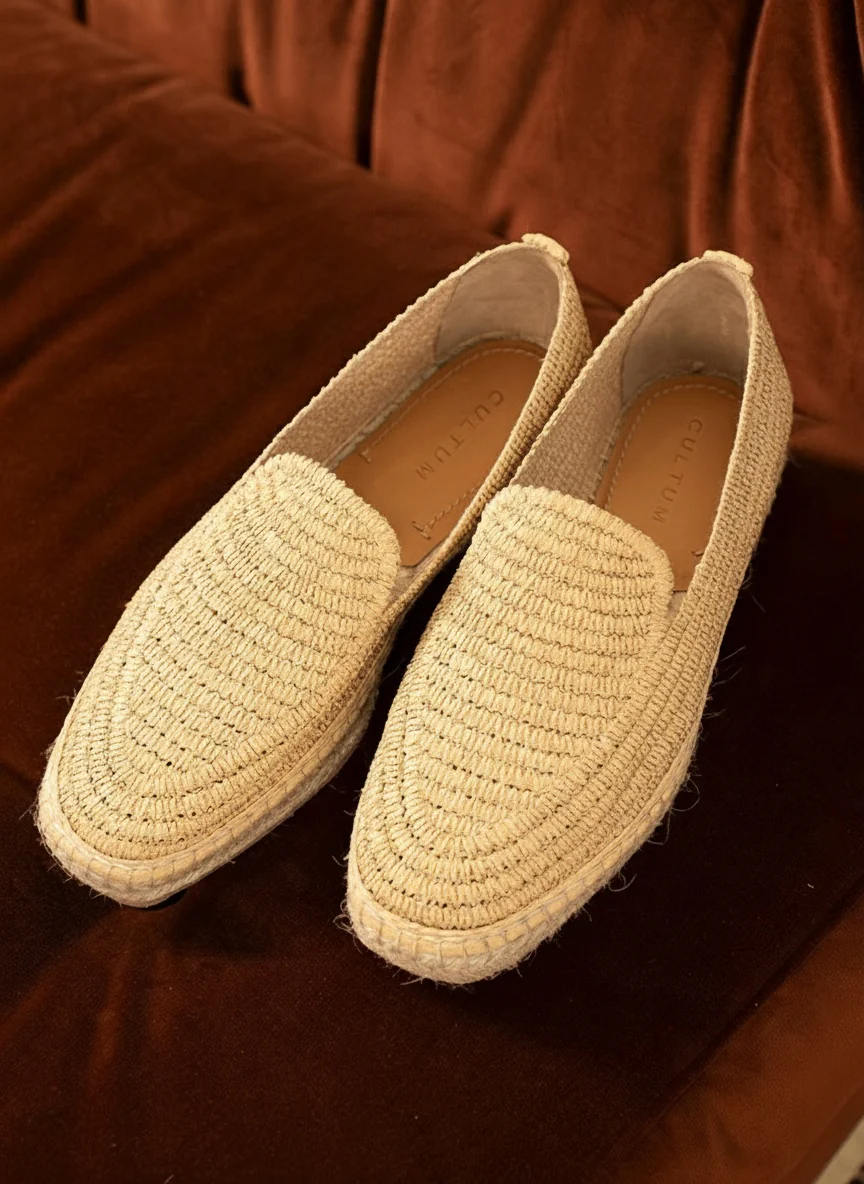 Raffia Slip-On Espadrilles - Image 2