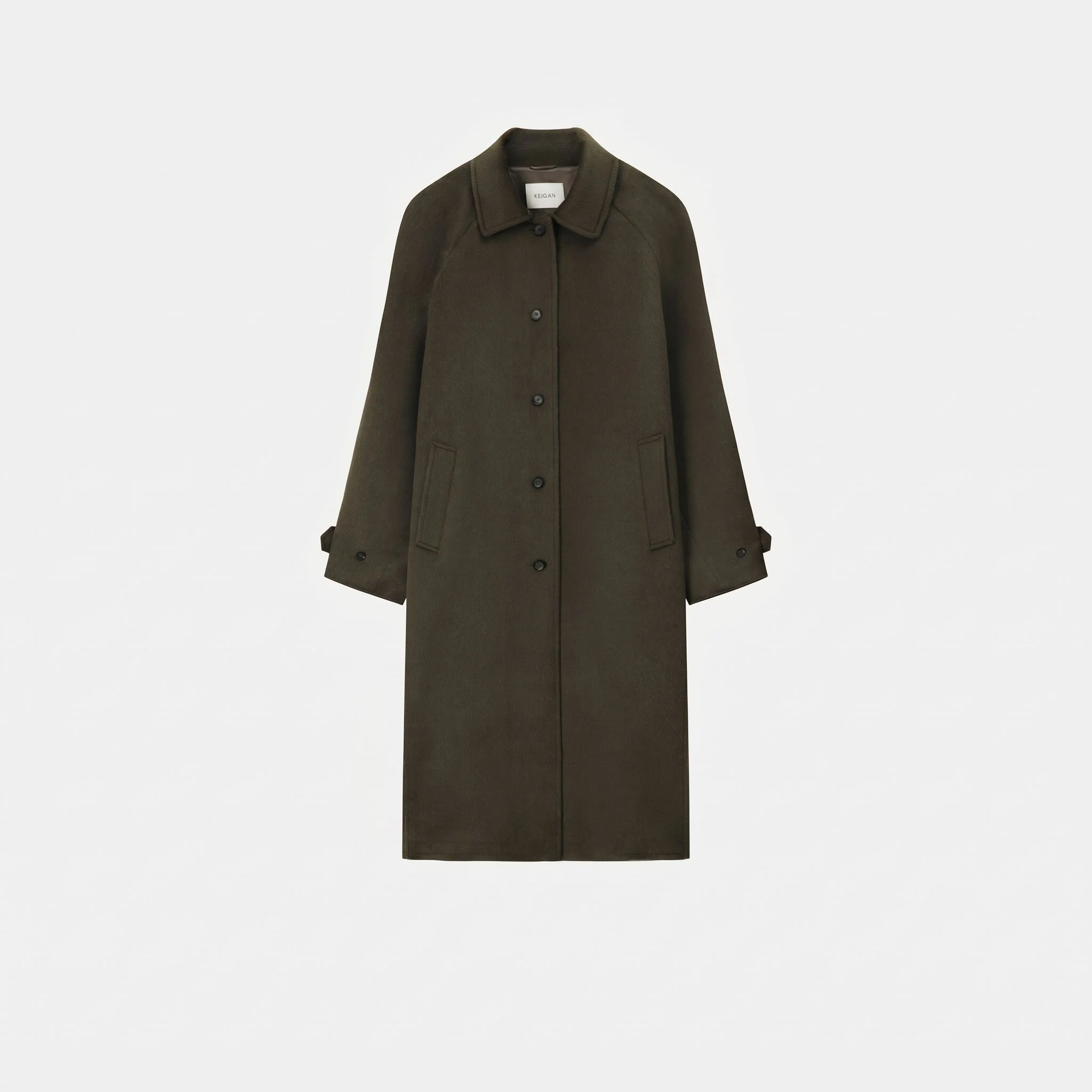 Raglan Alpaca Coat - Image 7