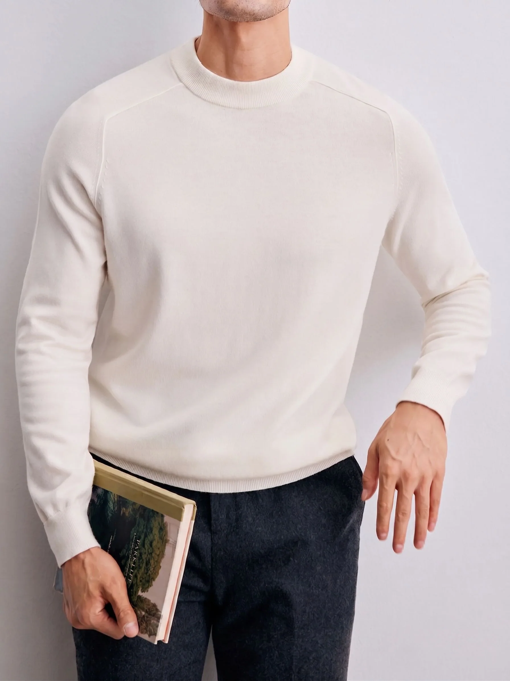 Raglan Crewneck Sweater