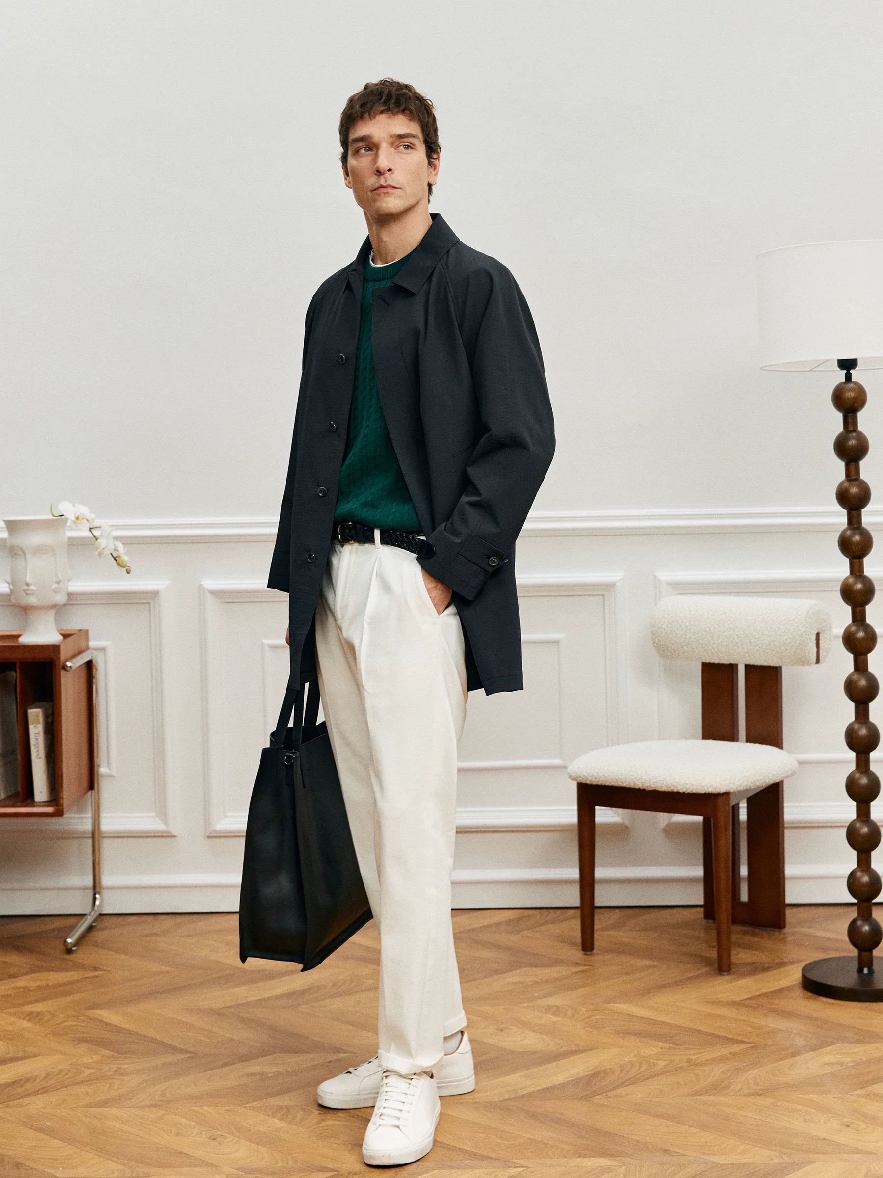 Raglan Mac Coat - Image 2