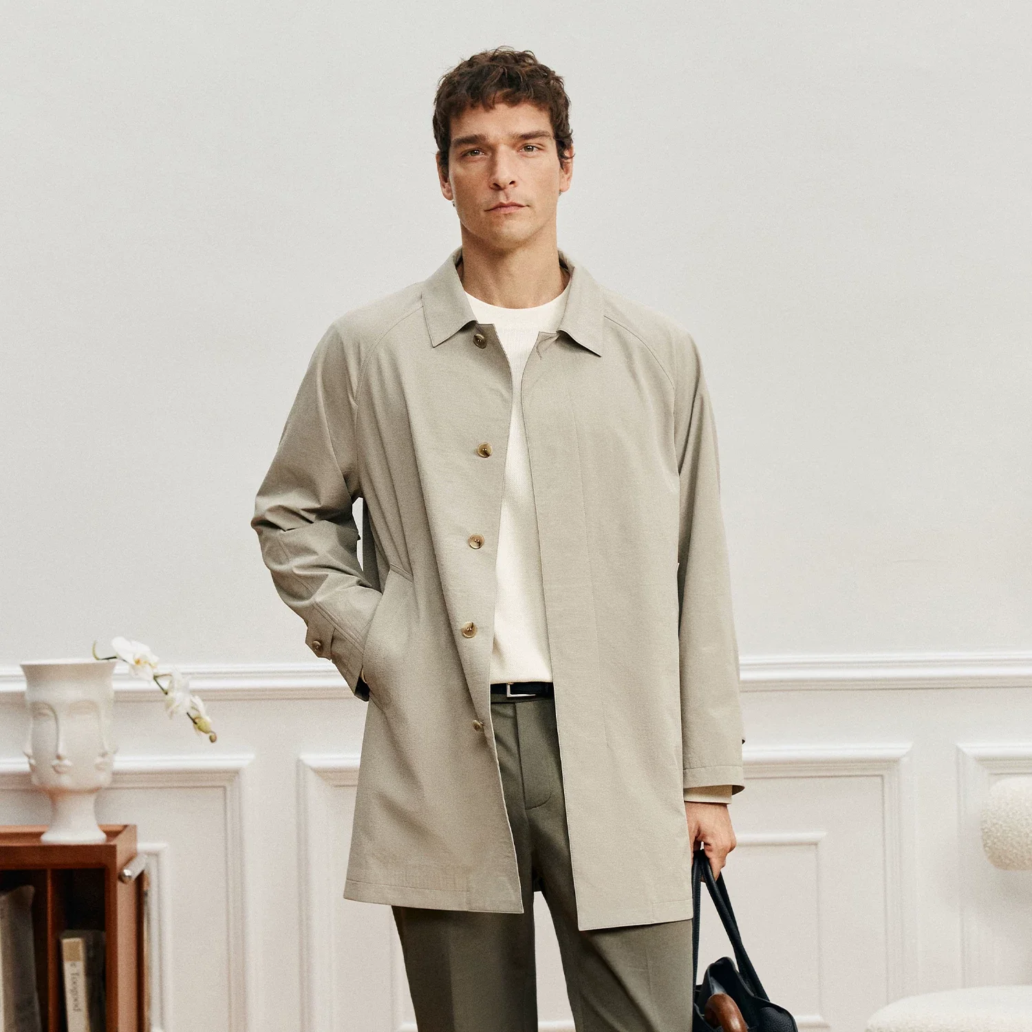 Raglan Mac Coat - Image 5