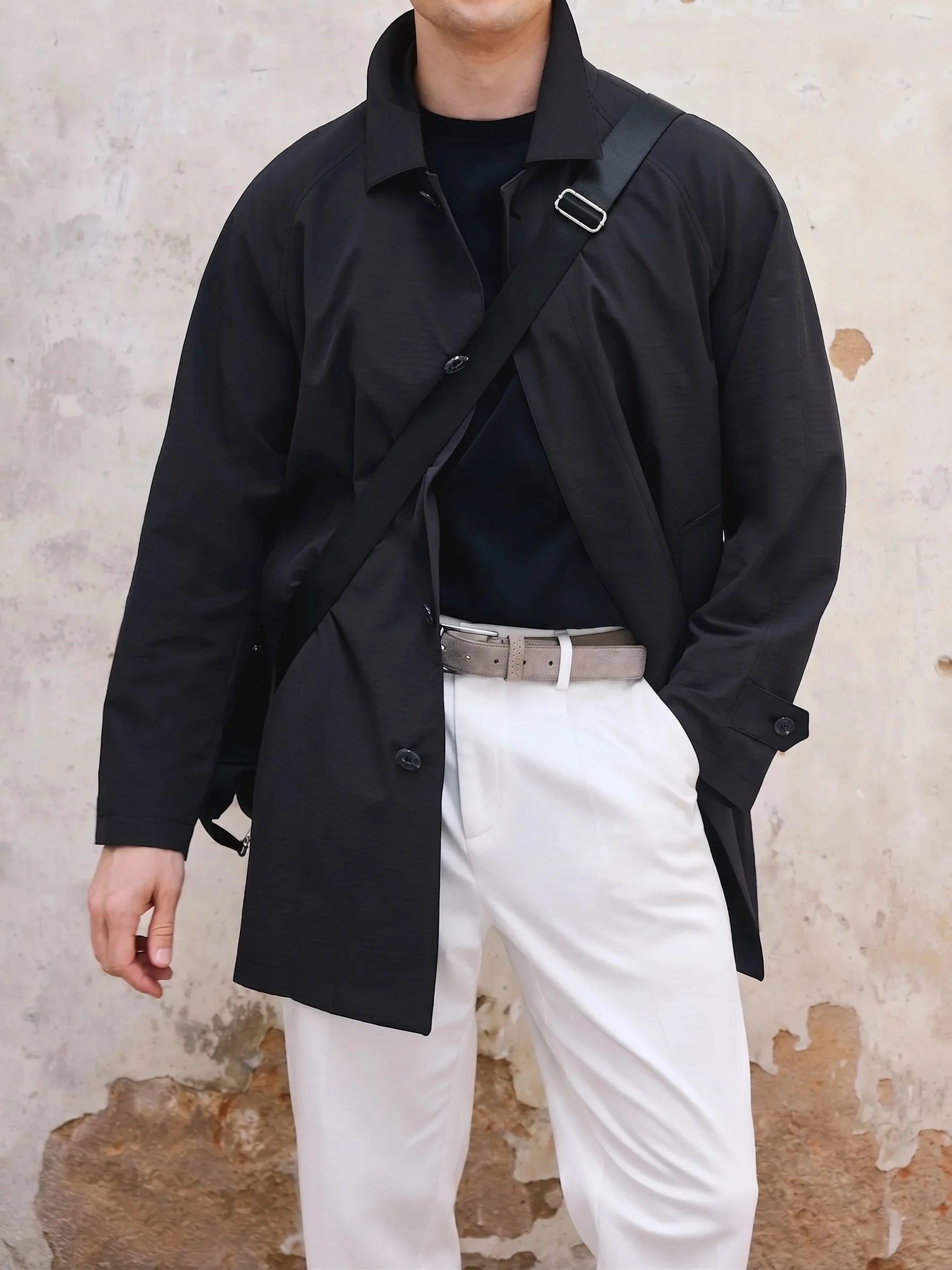 Raglan Windbreaker Coat - Image 3