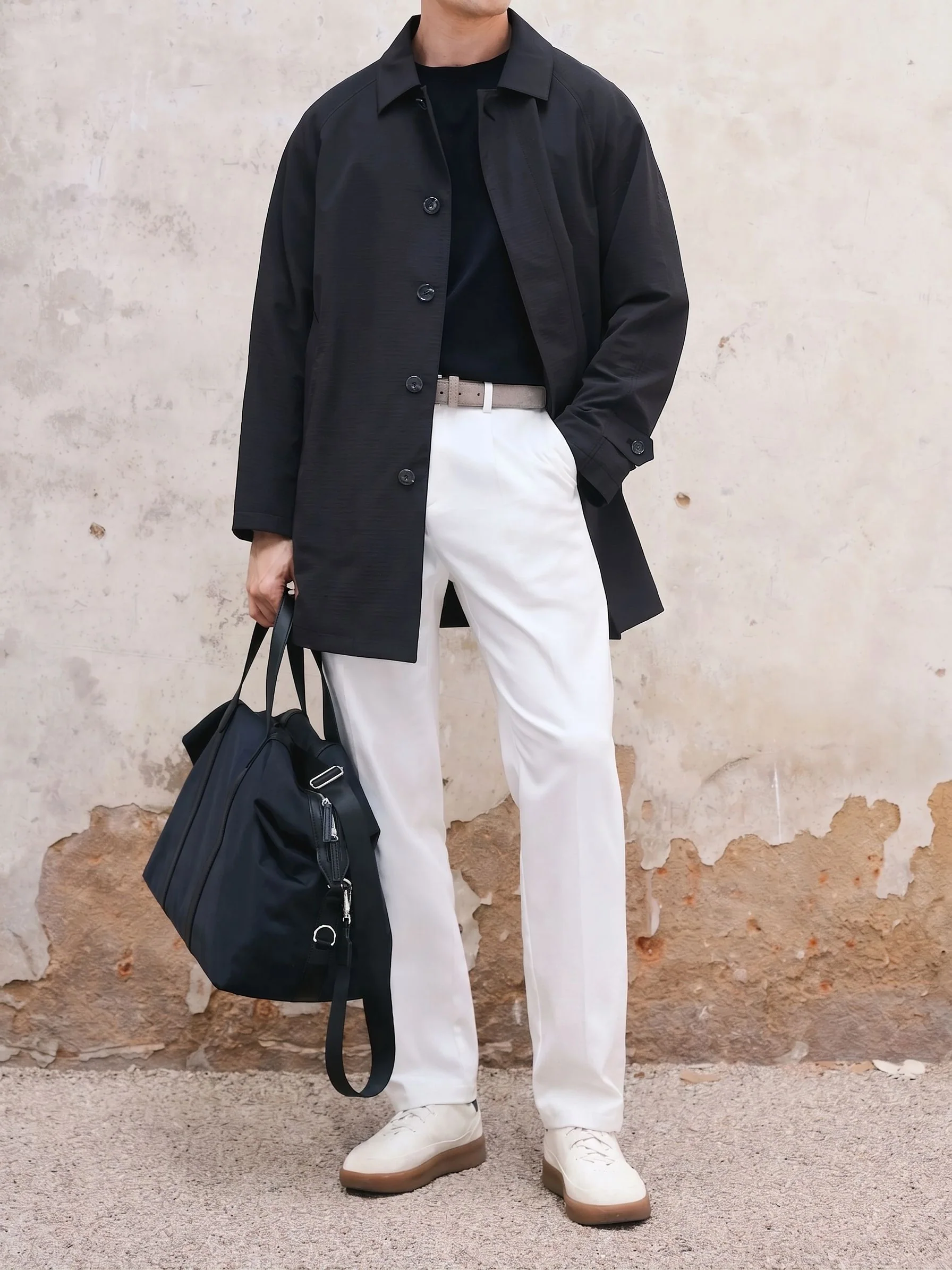 Raglan Windbreaker Coat - Image 4