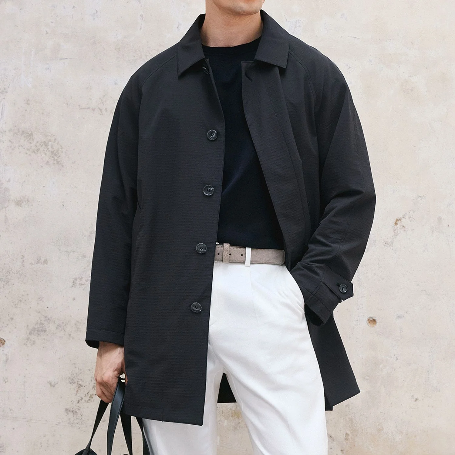 Raglan Windbreaker Coat - Image 7
