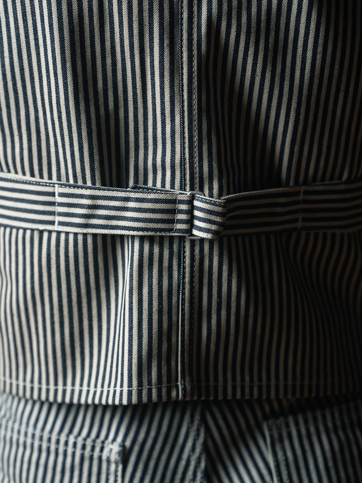 Railroad Stripe Work Vest - Image 4