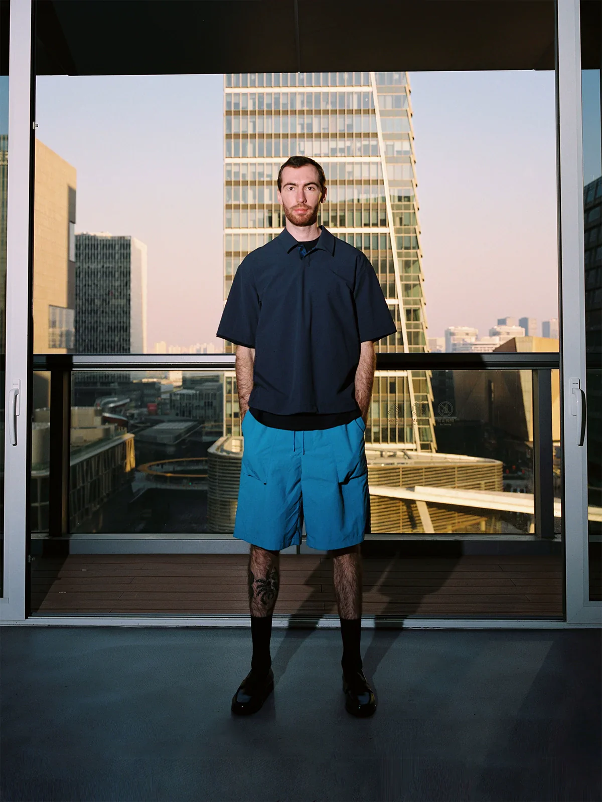 Recycled Nylon Drawstring Shorts
