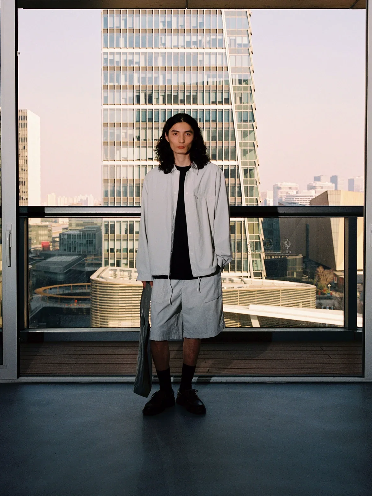 Recycled Nylon Drawstring Shorts - Image 2