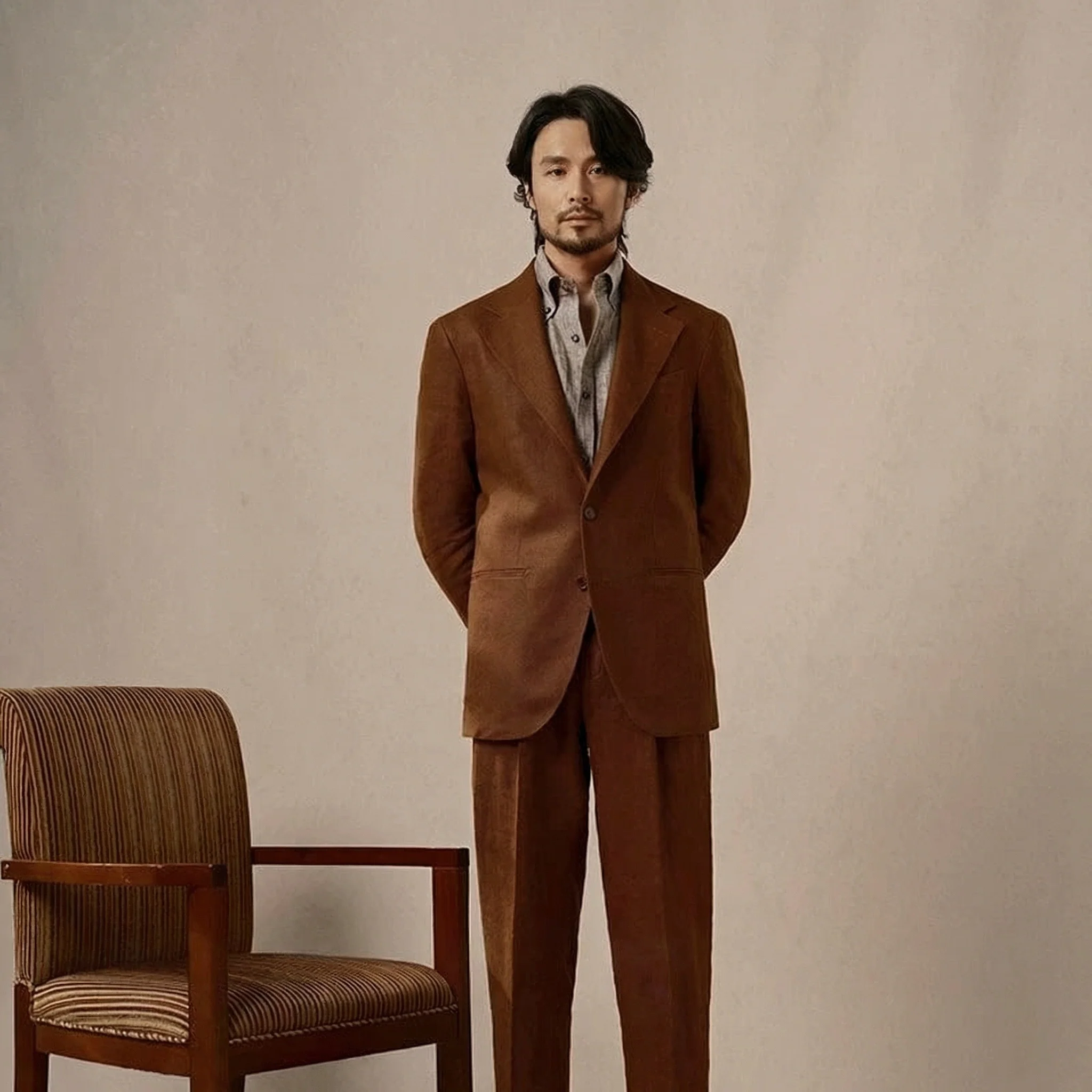 Refined French Linen Suit - Image 10