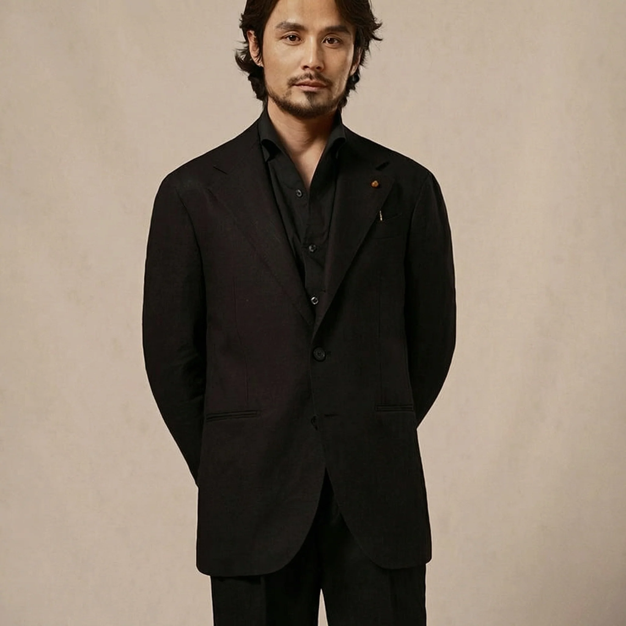 Refined French Linen Suit - Image 7