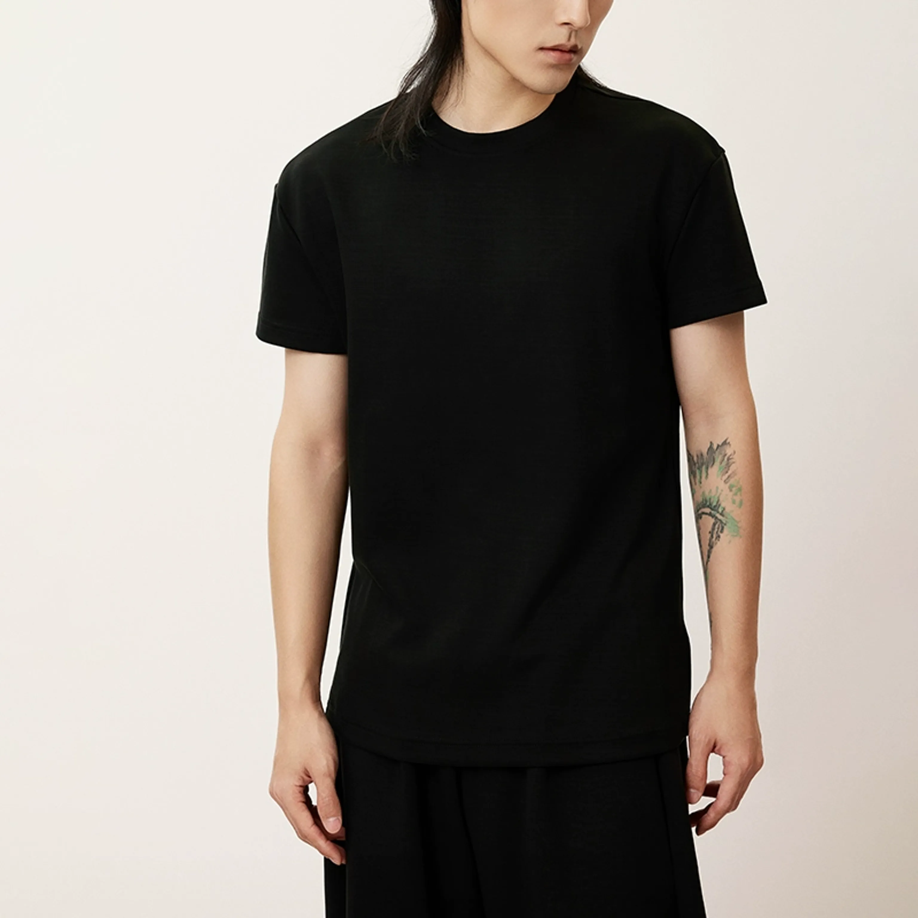 Refined Stretch Crewneck Tee - Image 5