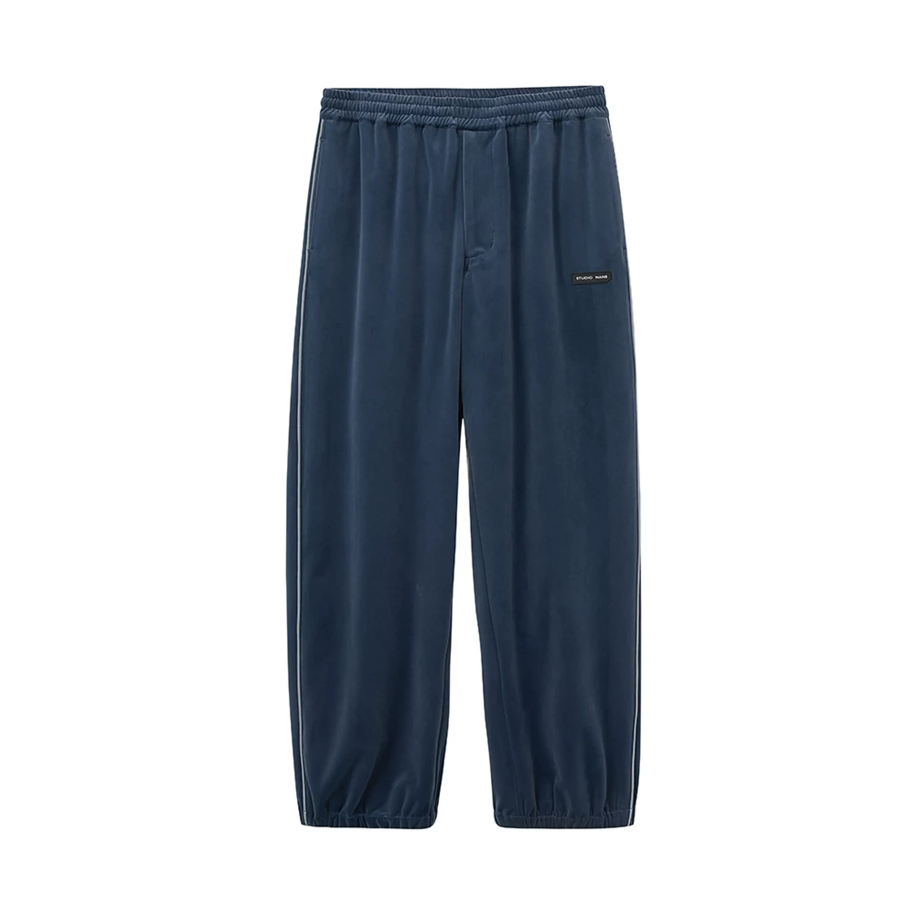 Reflective Piped Velour Tracksuit - Image 10