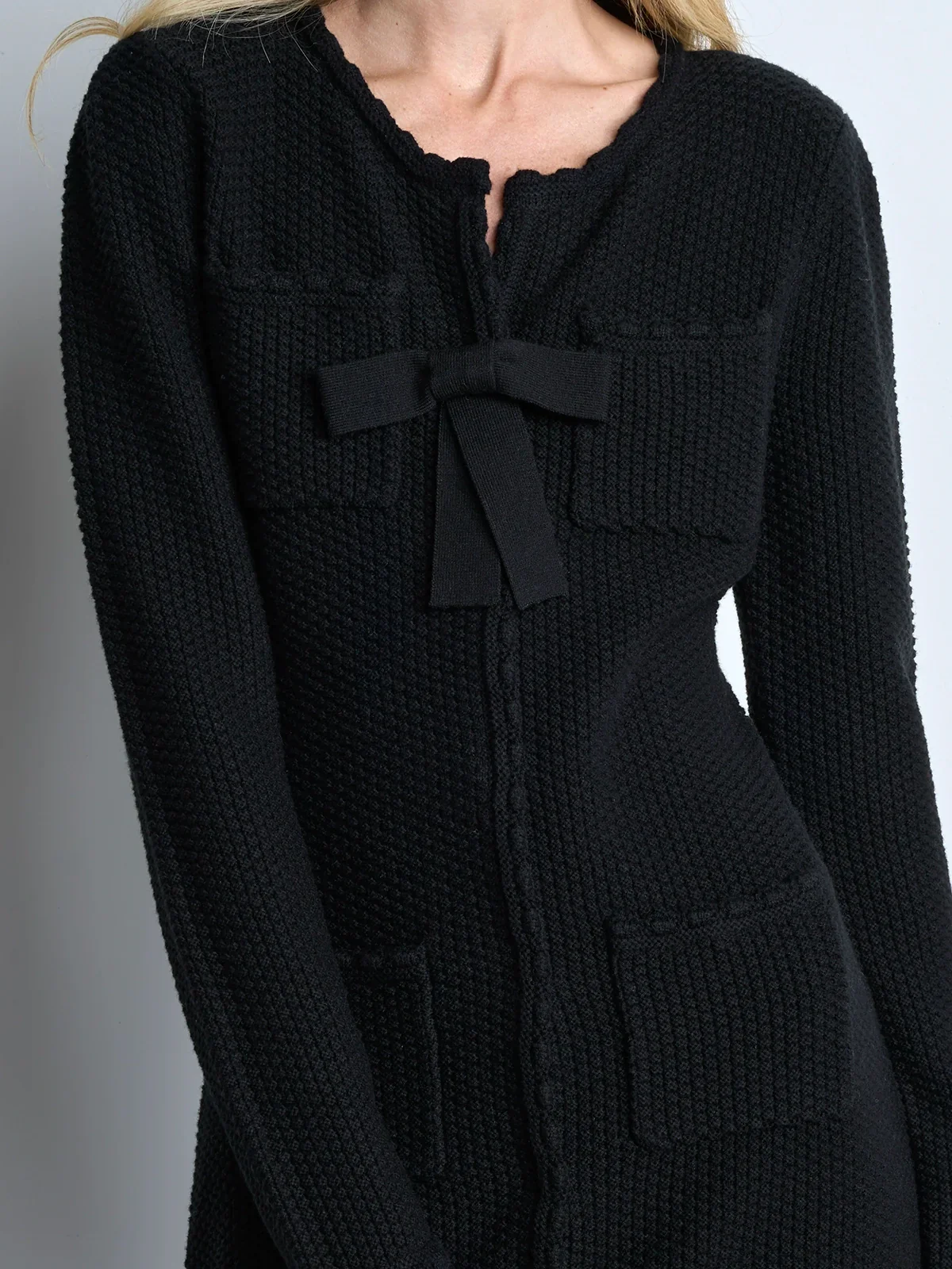 Regina Merino Knit Dress - Image 5