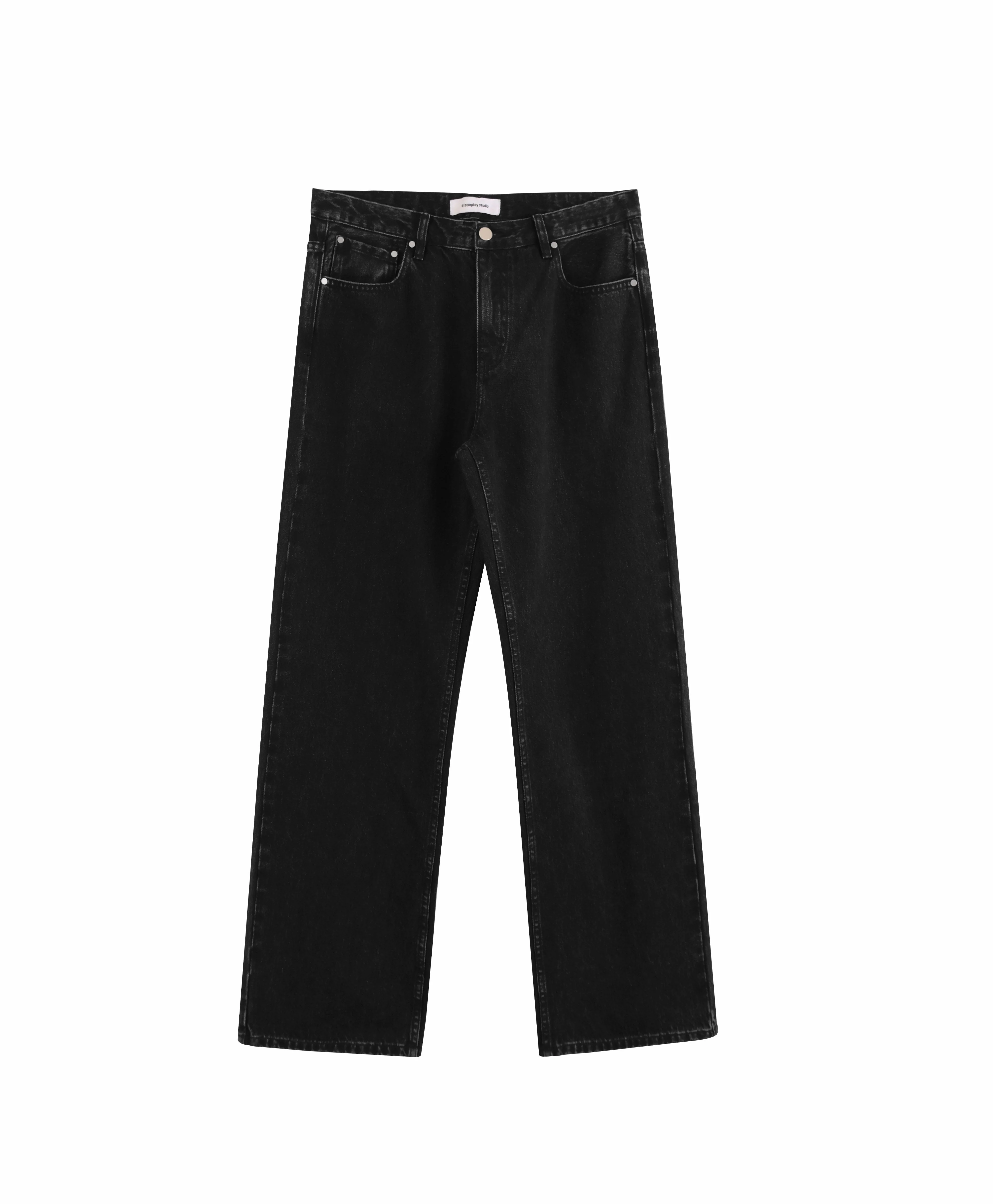 Relaxed Black Jeans - Image 6