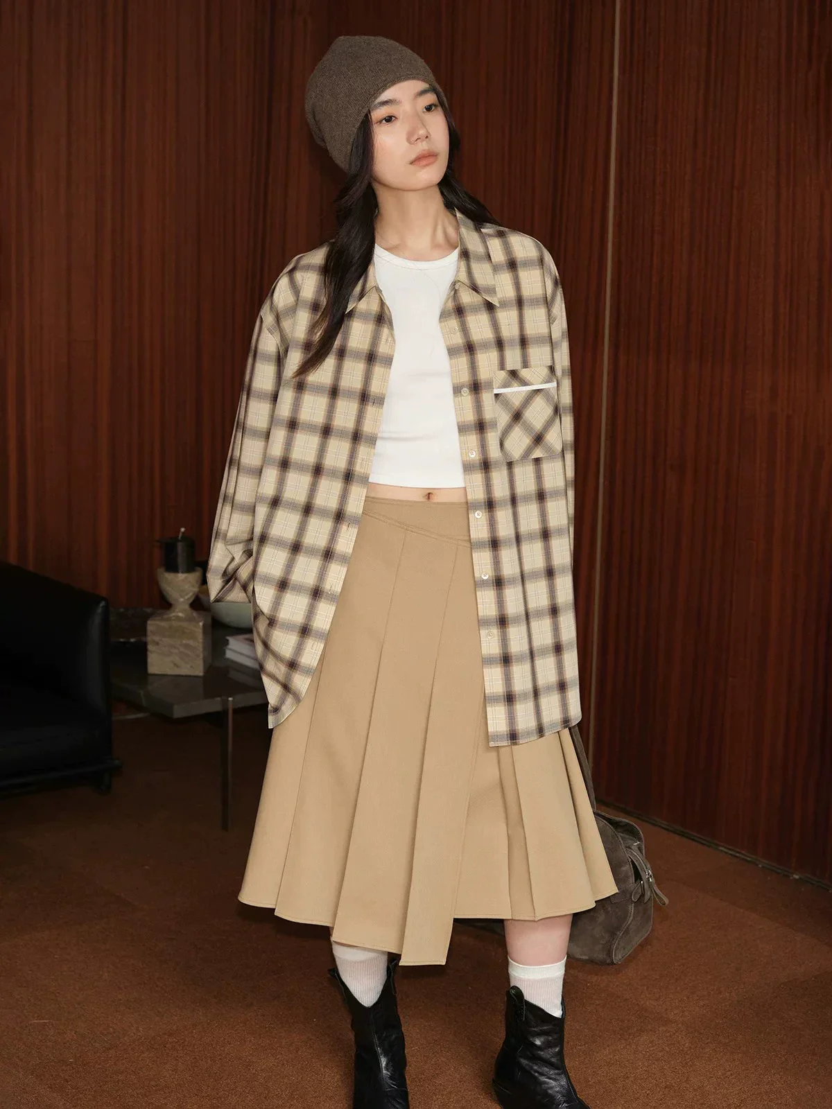 Relaxed Check Shirt - Image 5