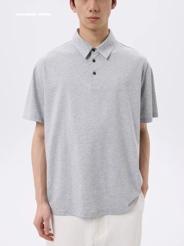 Relaxed Cotton Lyocell Polo - Image 4