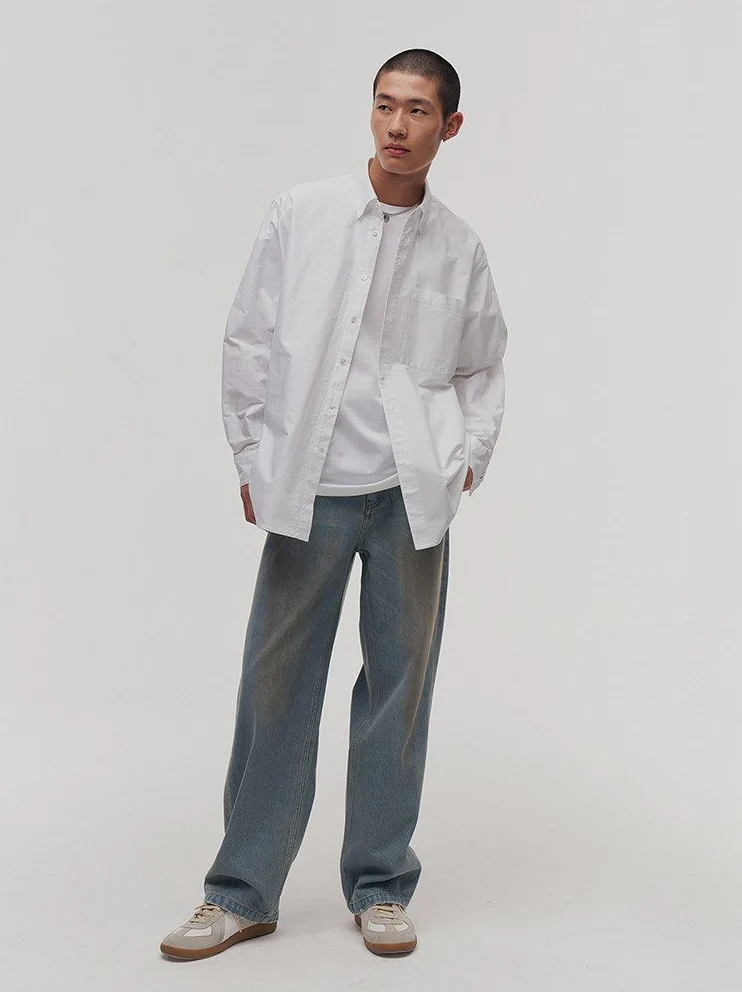 Relaxed Cotton Shirt - Image 8