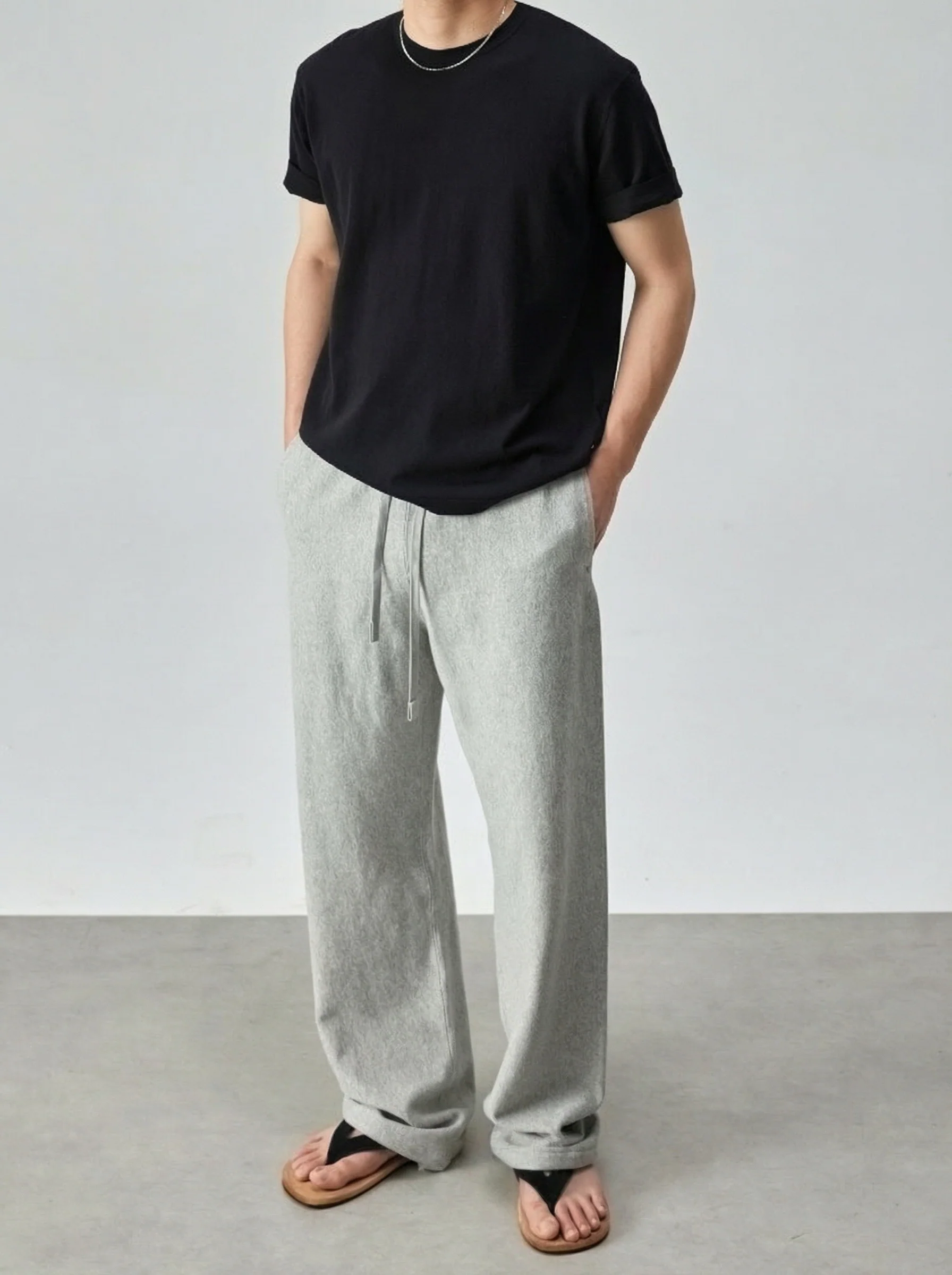 Relaxed Drawstring Pants - Image 2