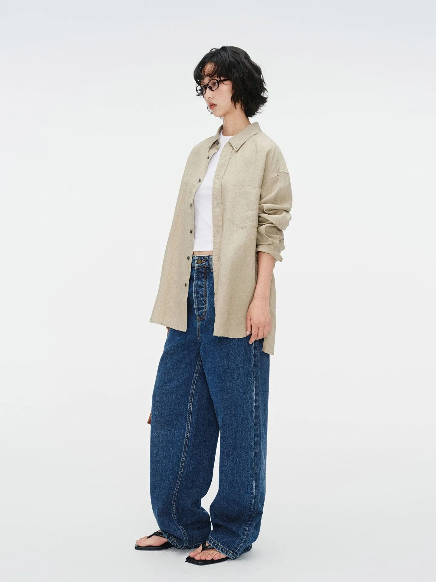 Relaxed Linen Shirt - Image 4