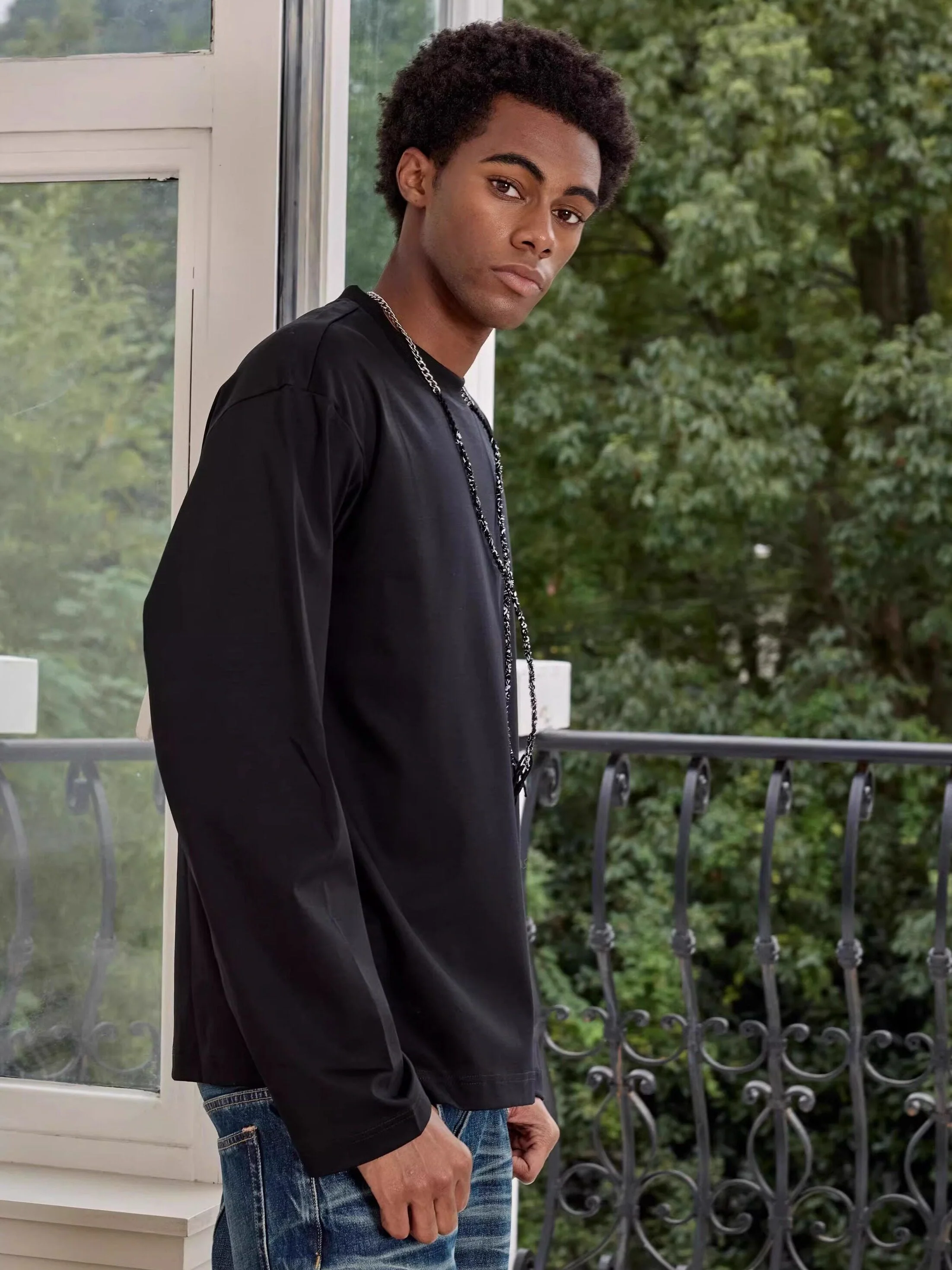 Relaxed Long Sleeve Tee - Image 3