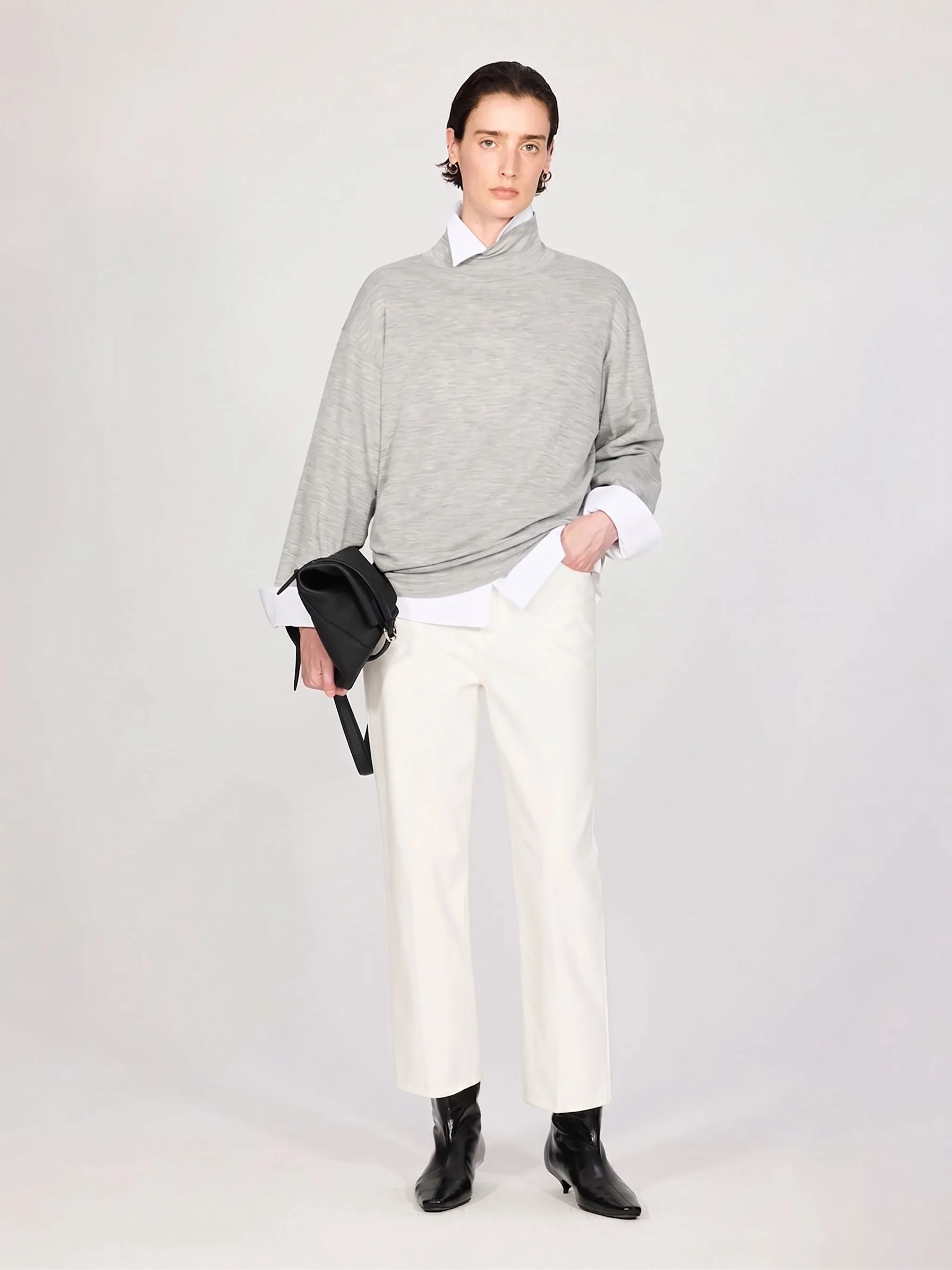 Relaxed Mockneck Knit - Image 3