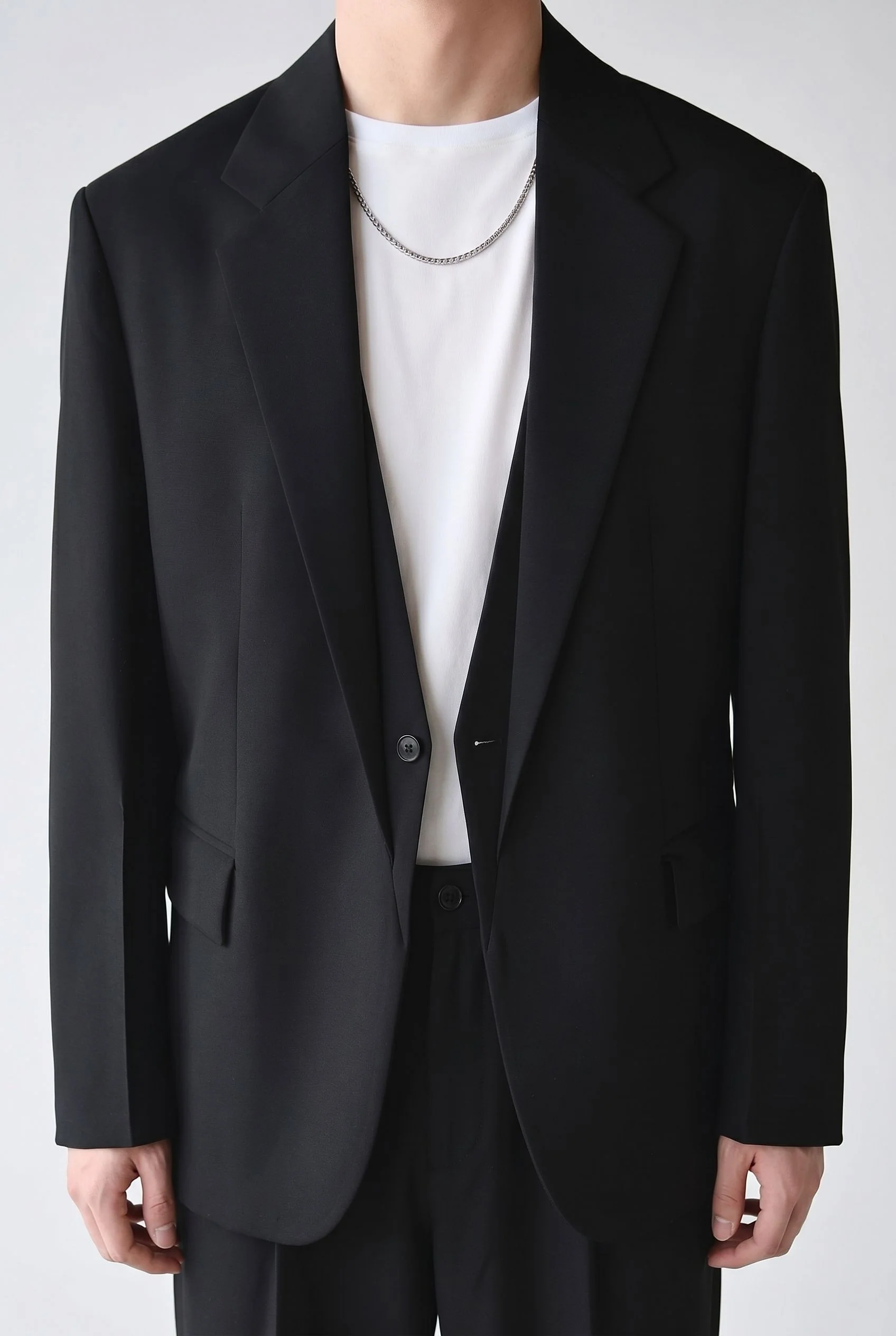 Relaxed Notch Blazer - Image 5
