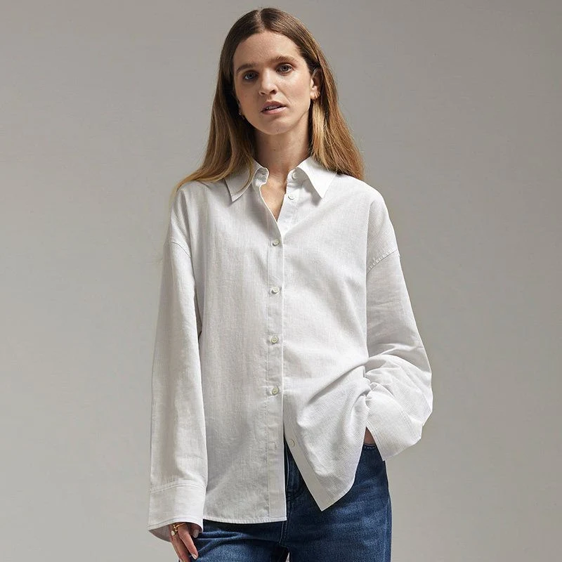 Relaxed Stripe Shirt - Image 6