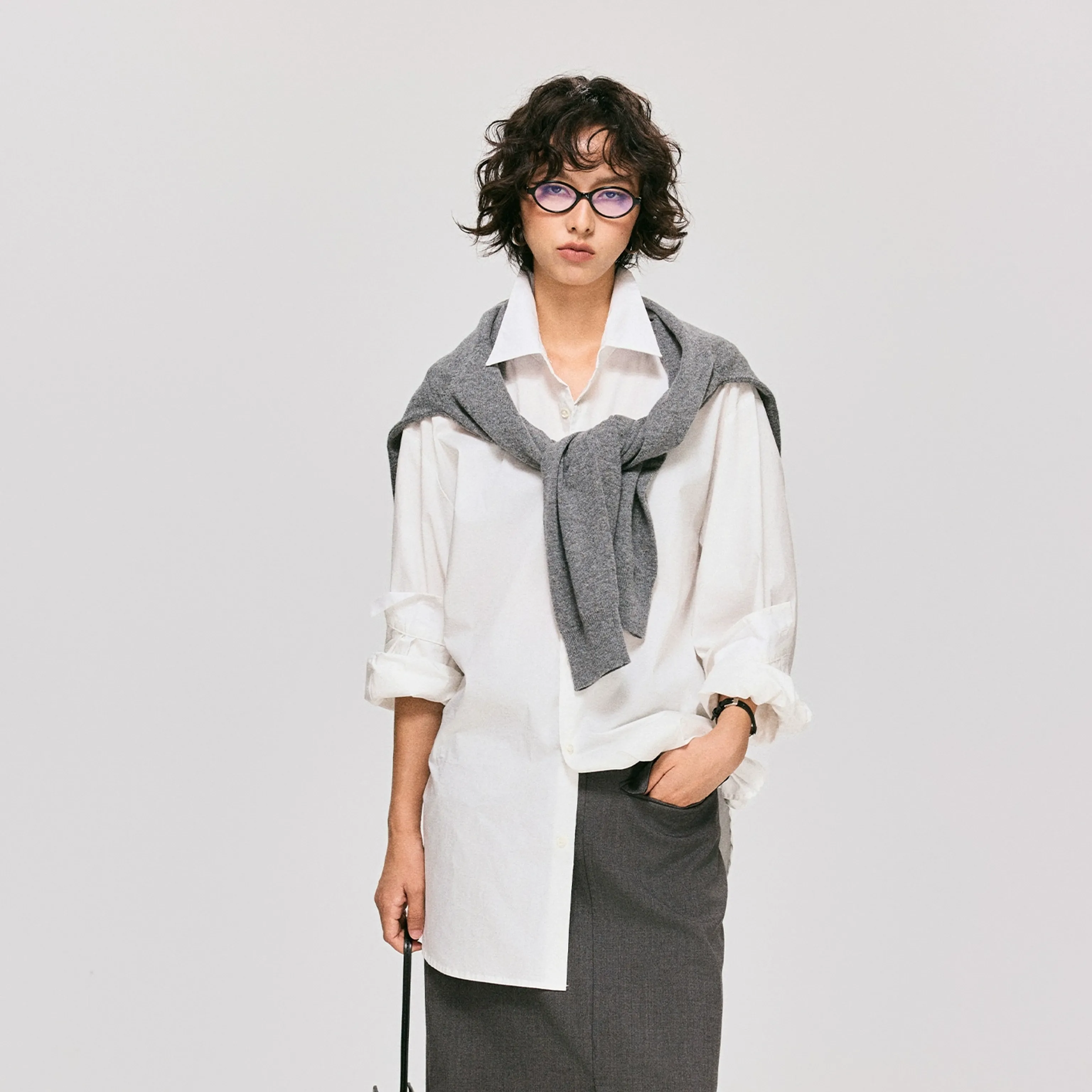 Relaxed T400 Poplin Shirt - Image 5
