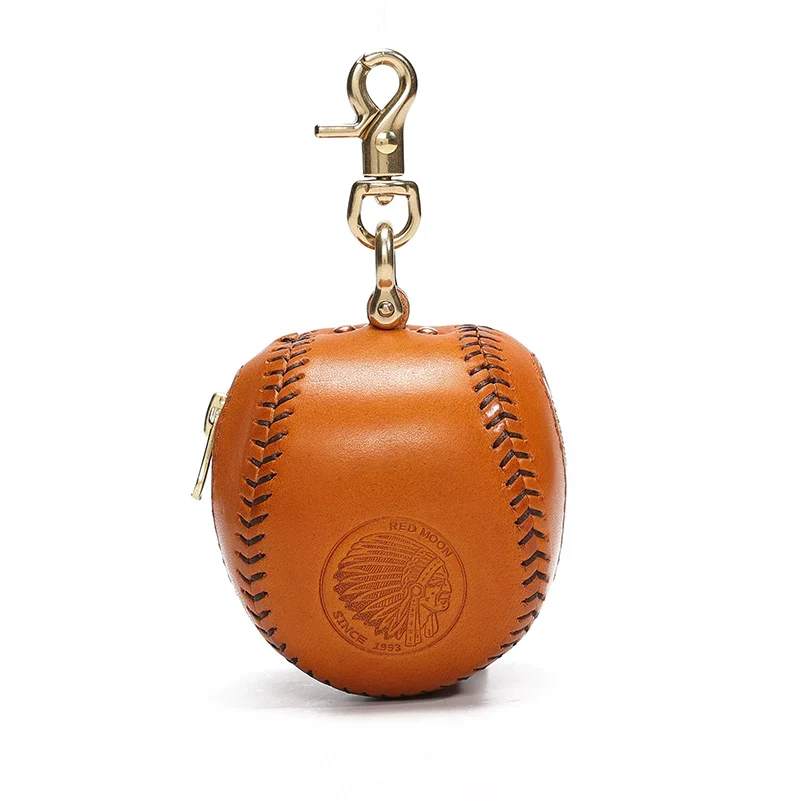 Retro Baseball Leather Pouch - Image 11