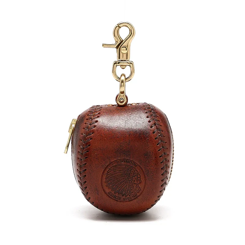 Retro Baseball Leather Pouch - Image 14