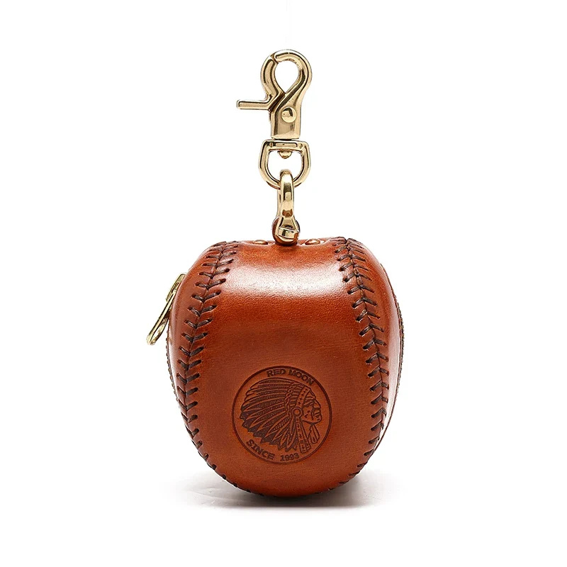 Retro Baseball Leather Pouch - Image 4