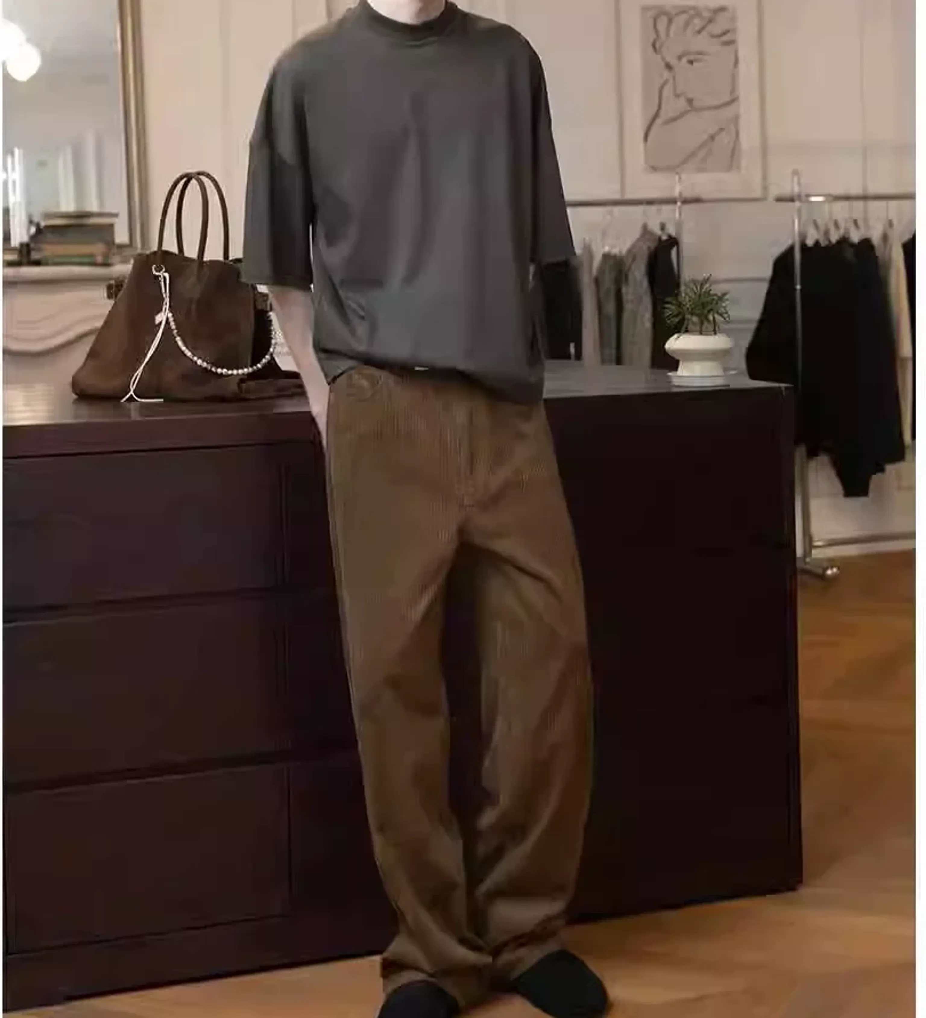 Retro Corduroy Pants - Image 3
