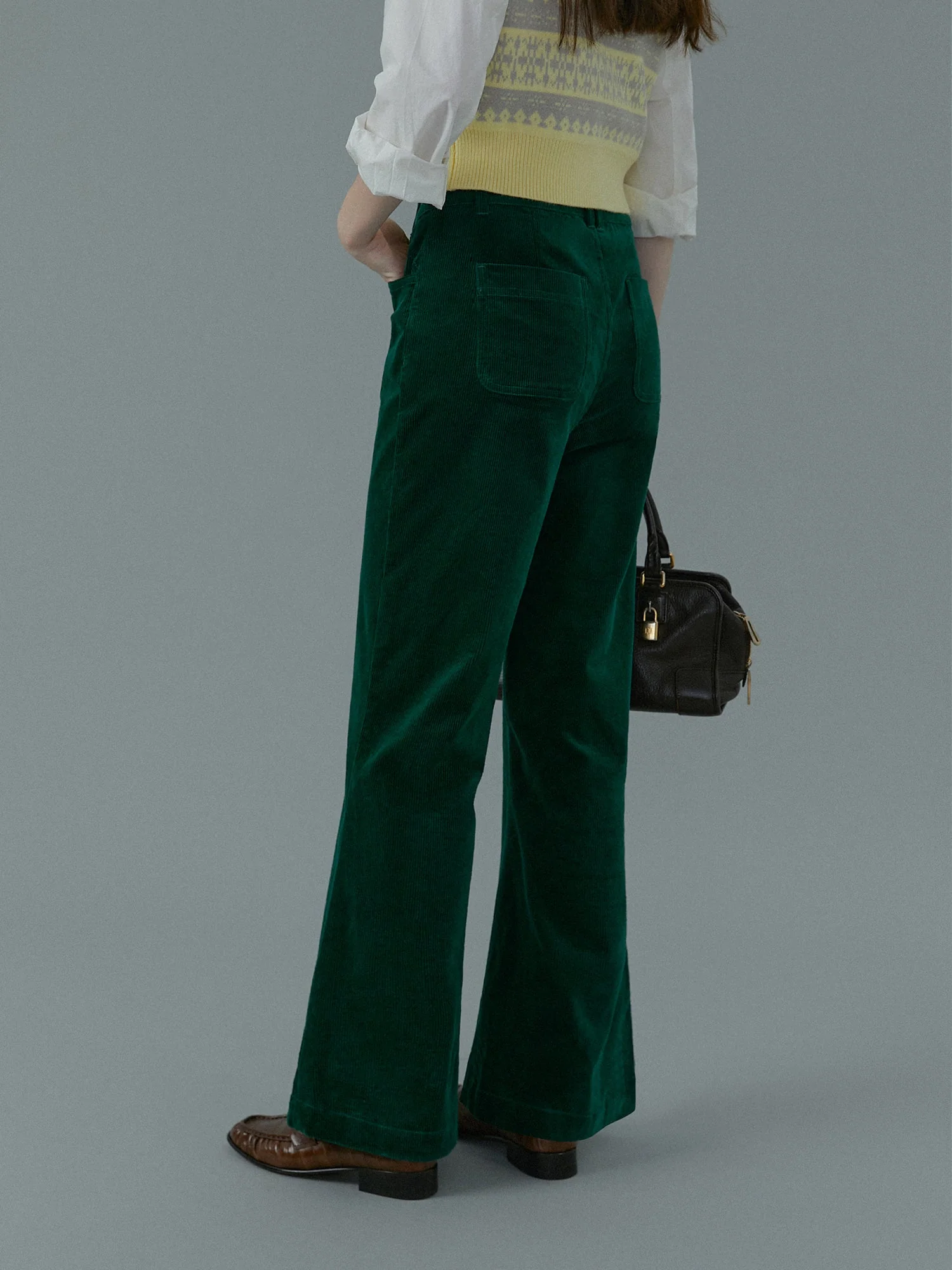 Retro Corduroy Trousers - Image 3