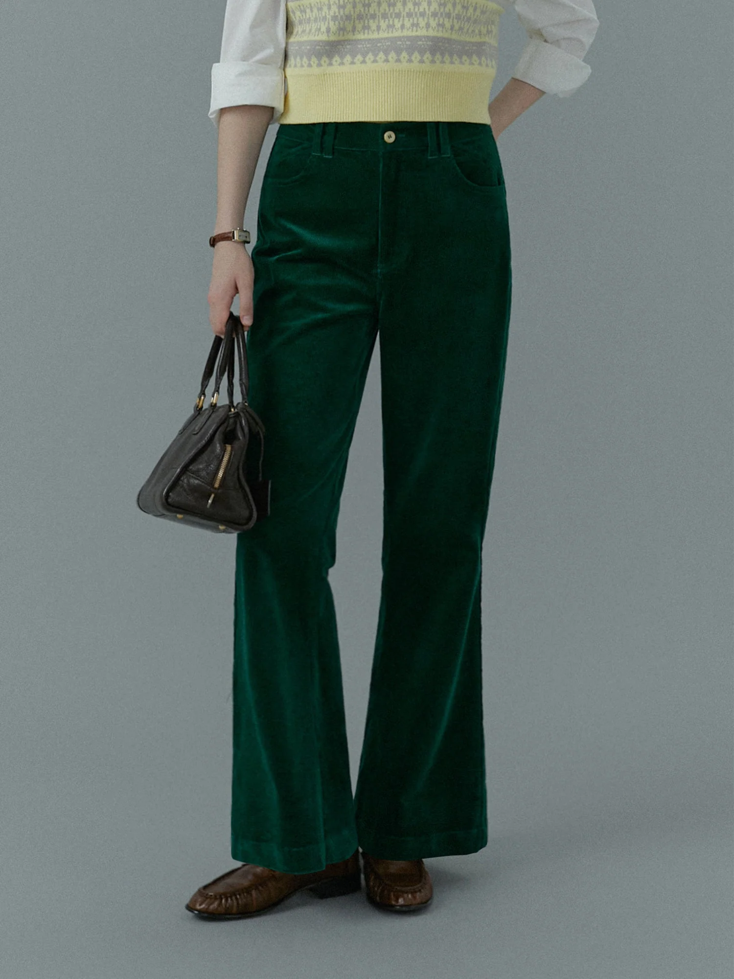Retro Corduroy Trousers - Image 5