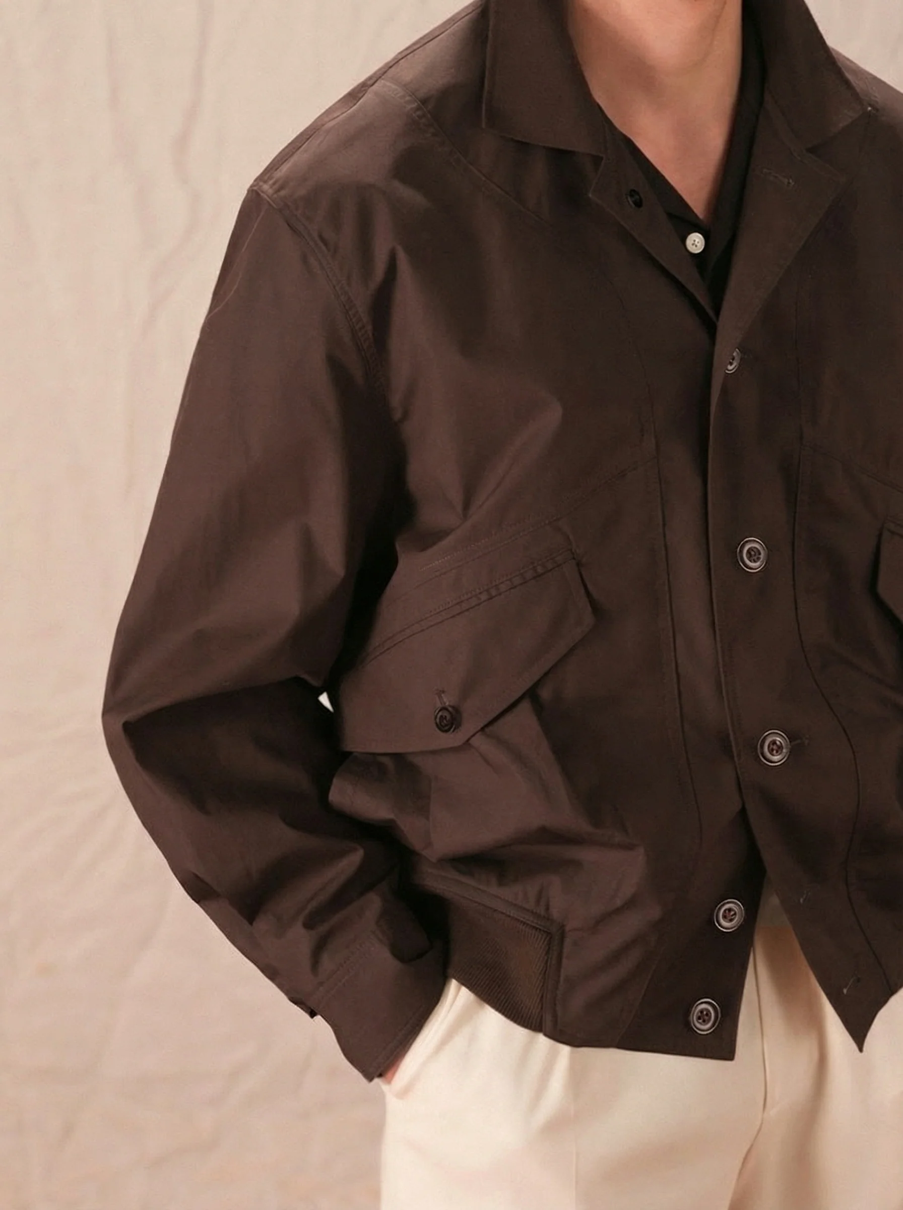 Retro Cotton Pilot Jacket - Image 2