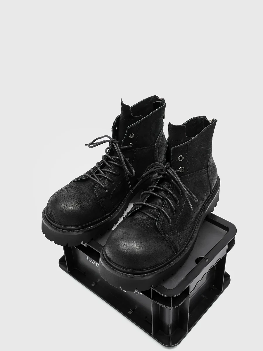 Retro Deconstructed Martin Boots - Image 3