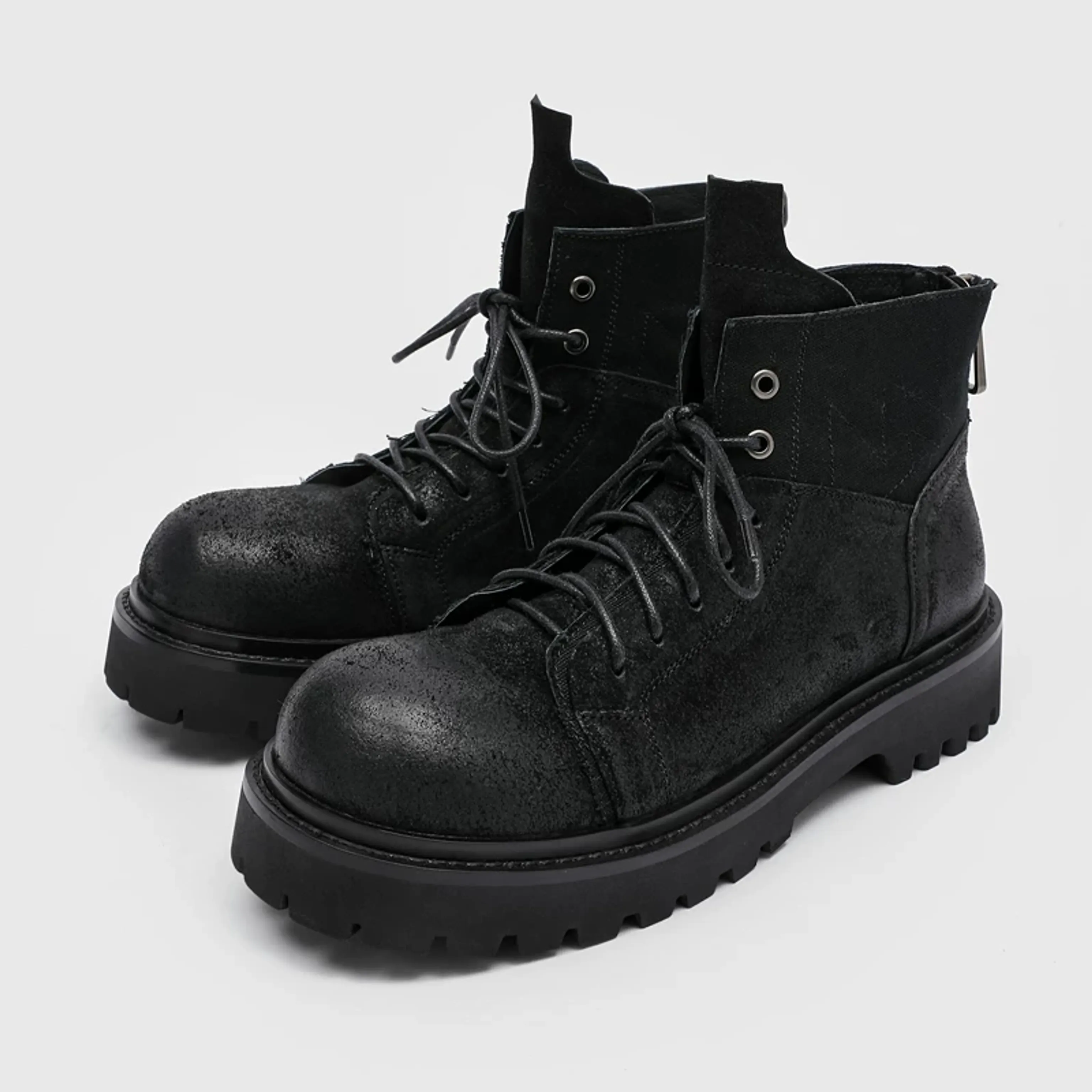 Retro Deconstructed Martin Boots - Image 4