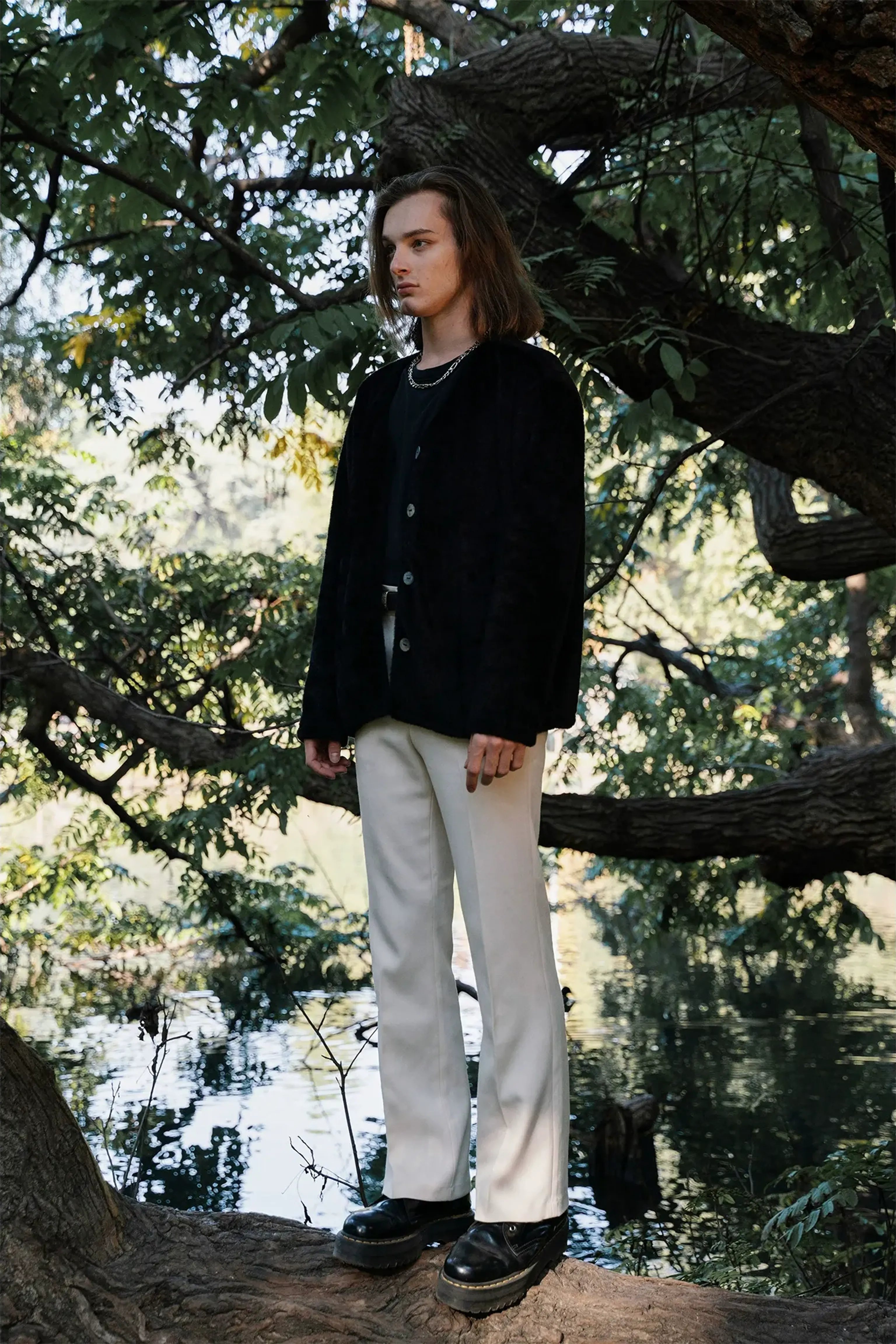 Retro Evergreen Trousers - Image 2