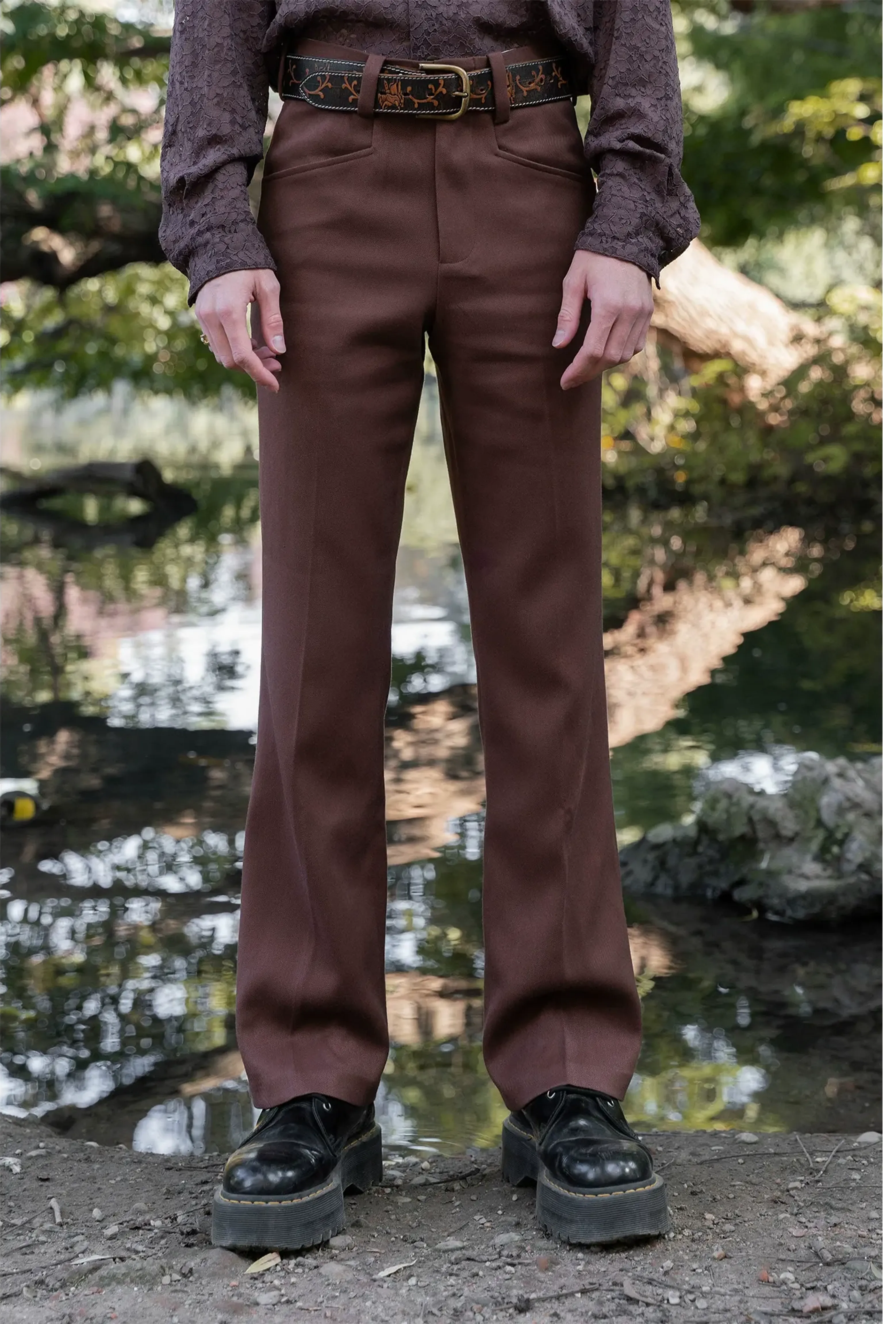 Retro Evergreen Trousers - Image 3