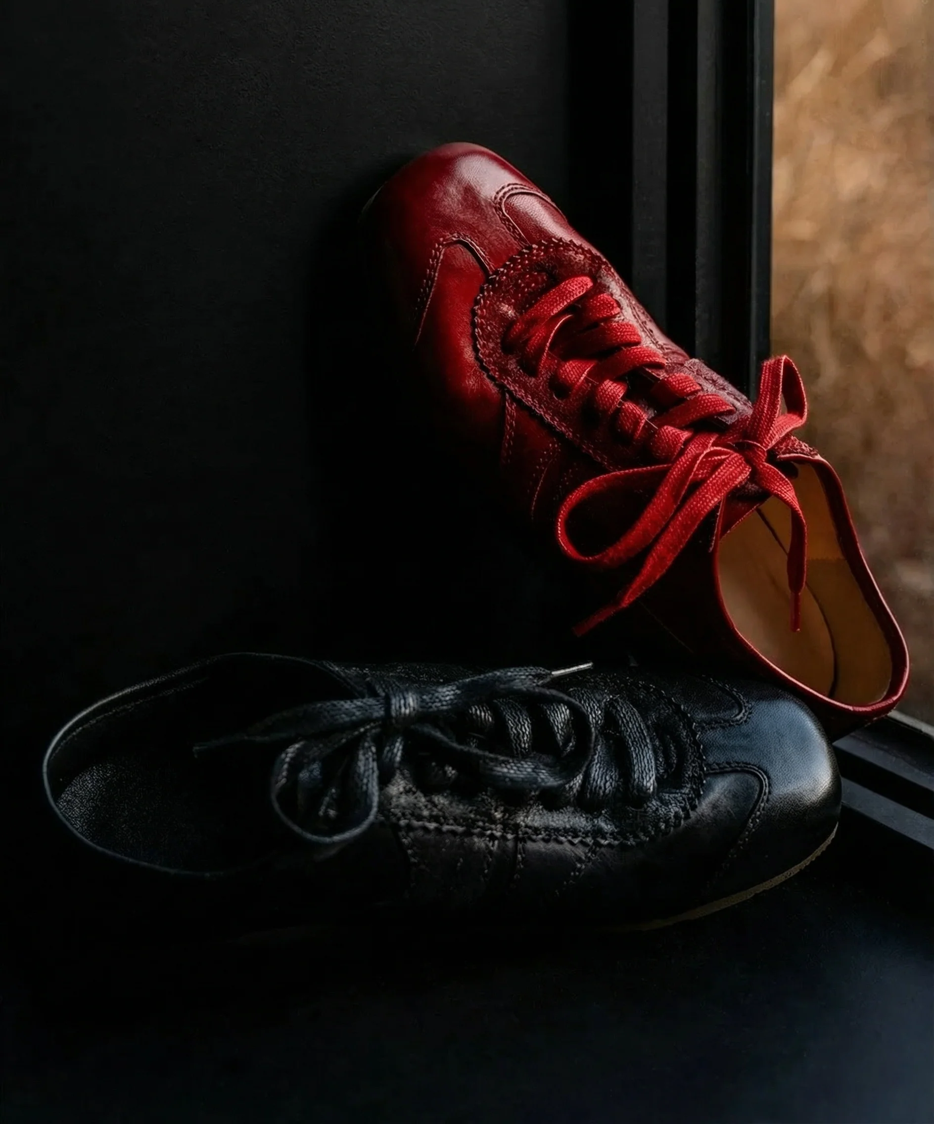 Retro GAT Leather Sneakers - Image 4